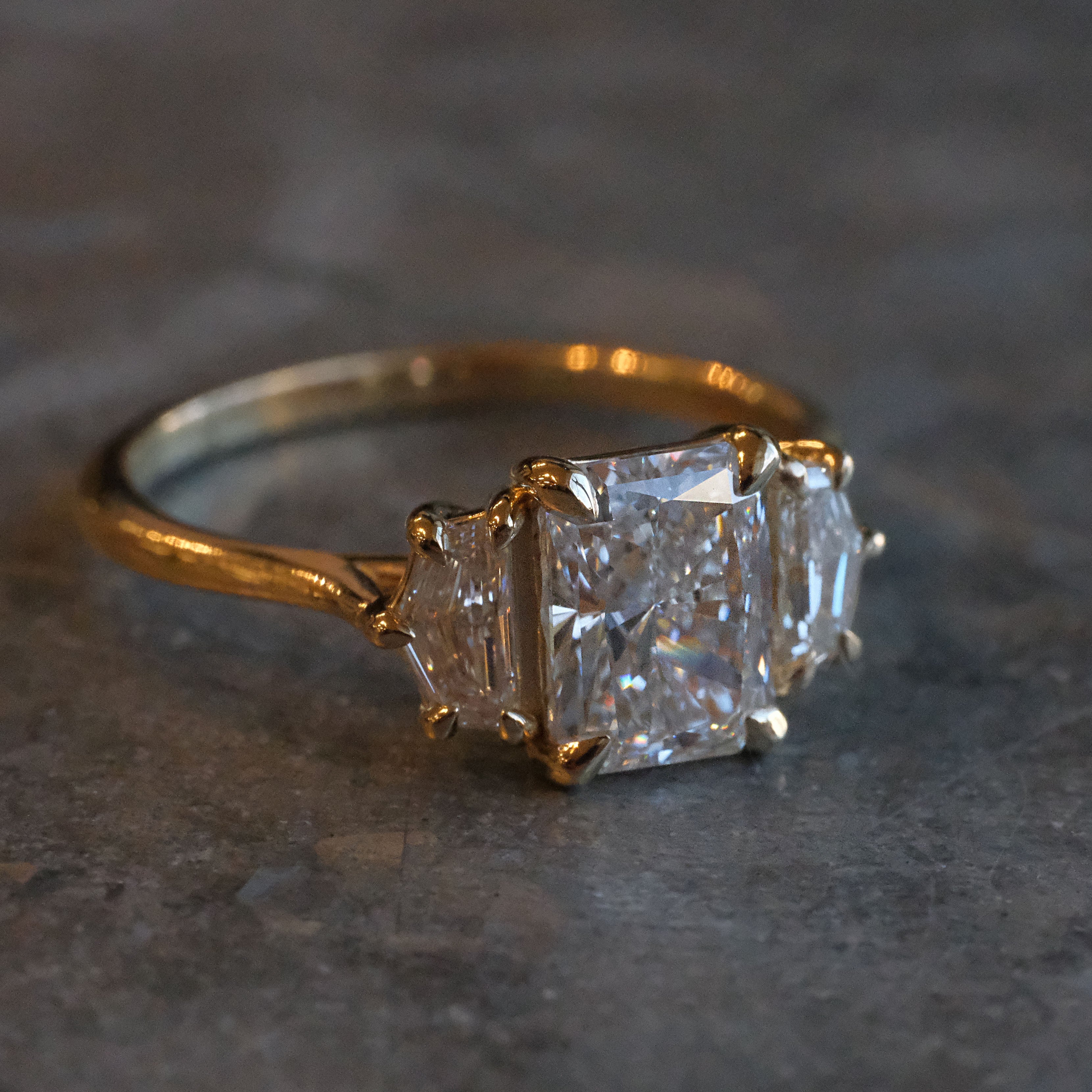 14k + Lab Diamond Adelia Ring
