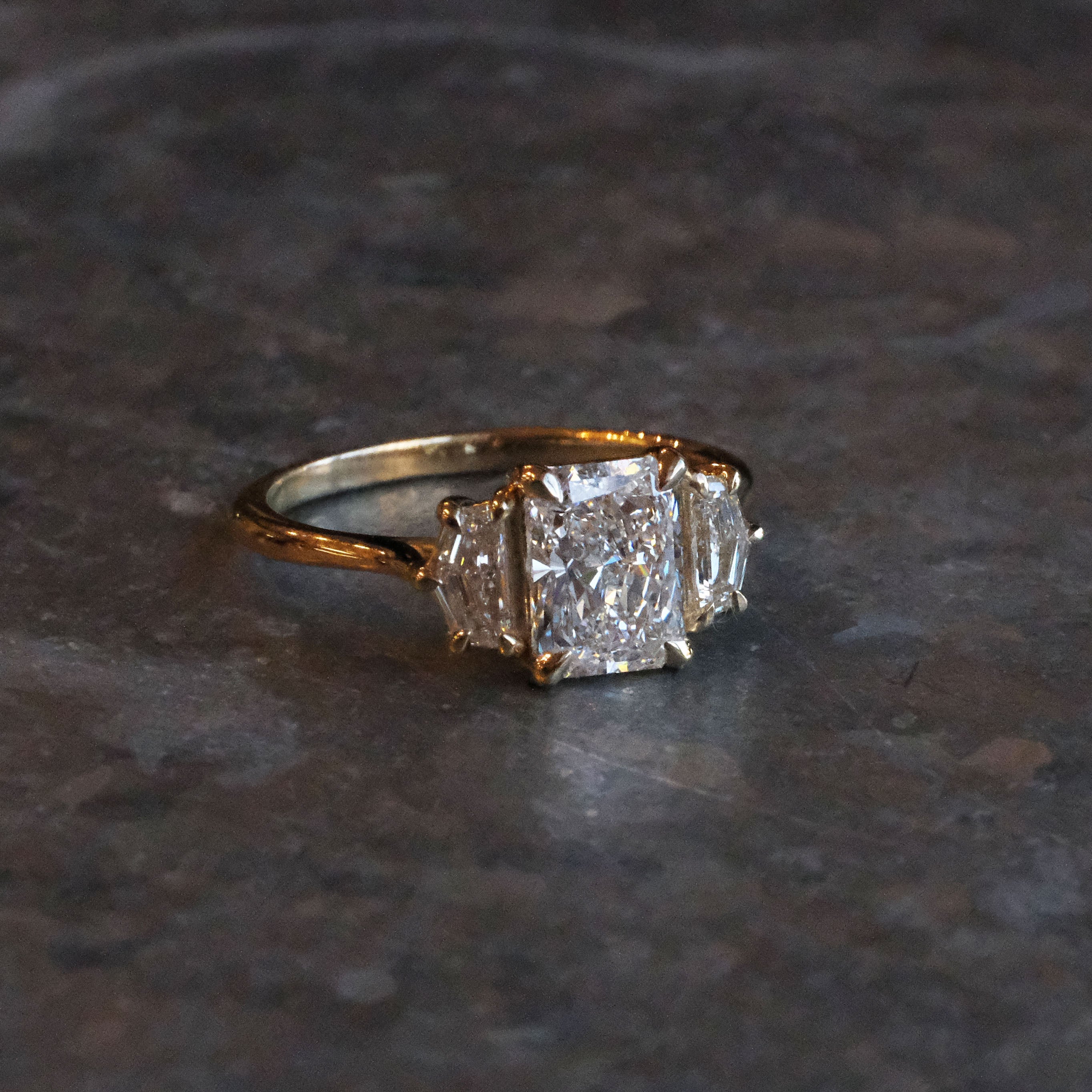 14k + Lab Diamond Adelia Ring