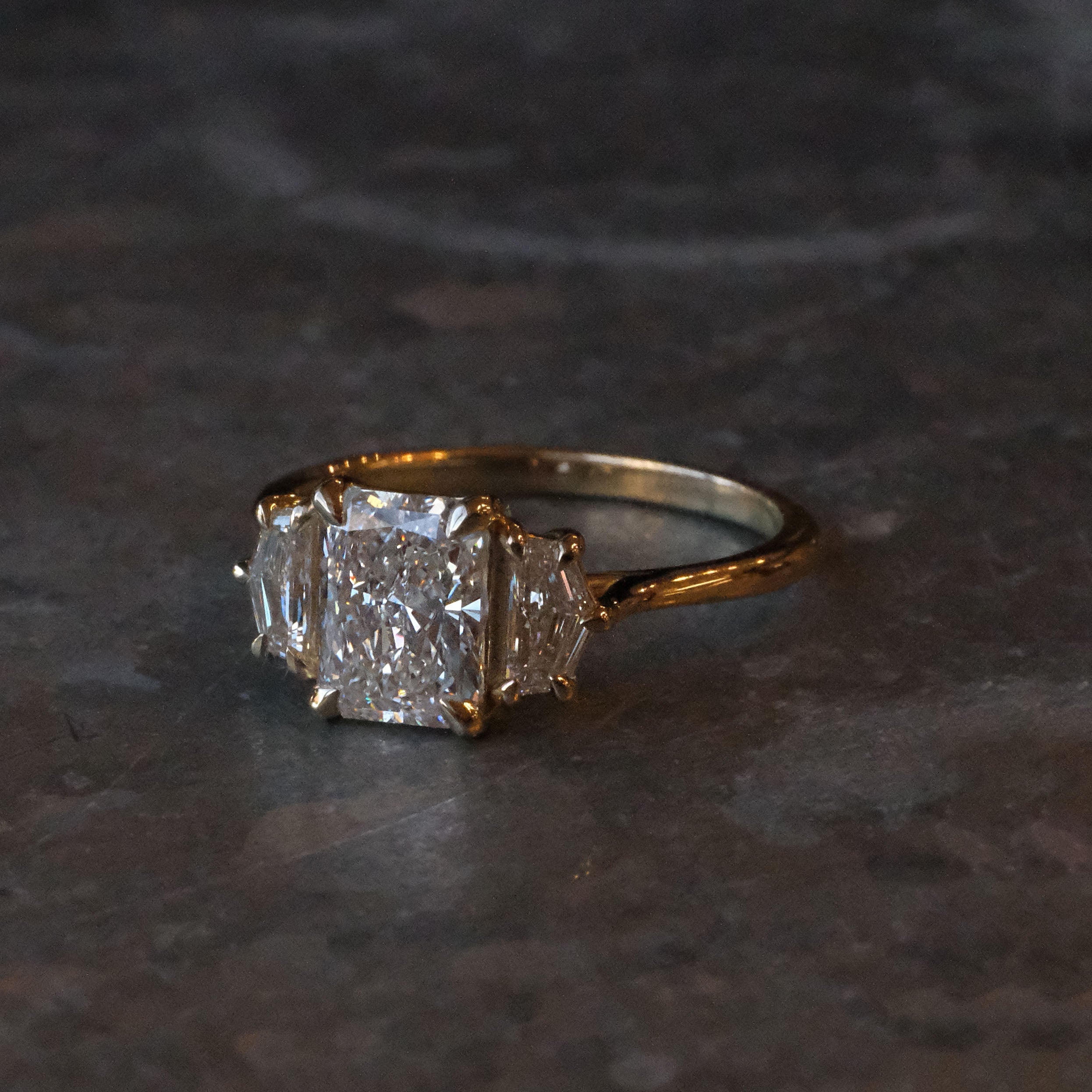 14k + Lab Diamond Adelia Ring