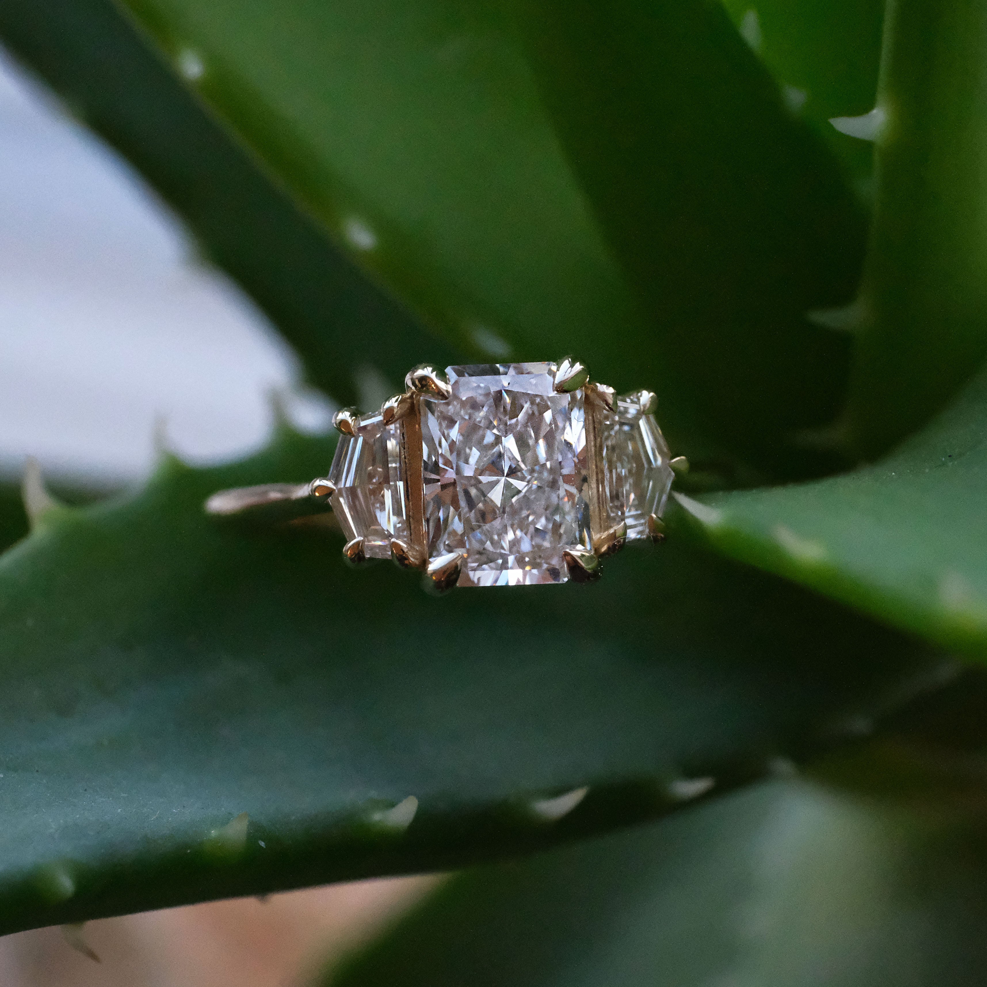 14k + Lab Diamond Adelia Ring