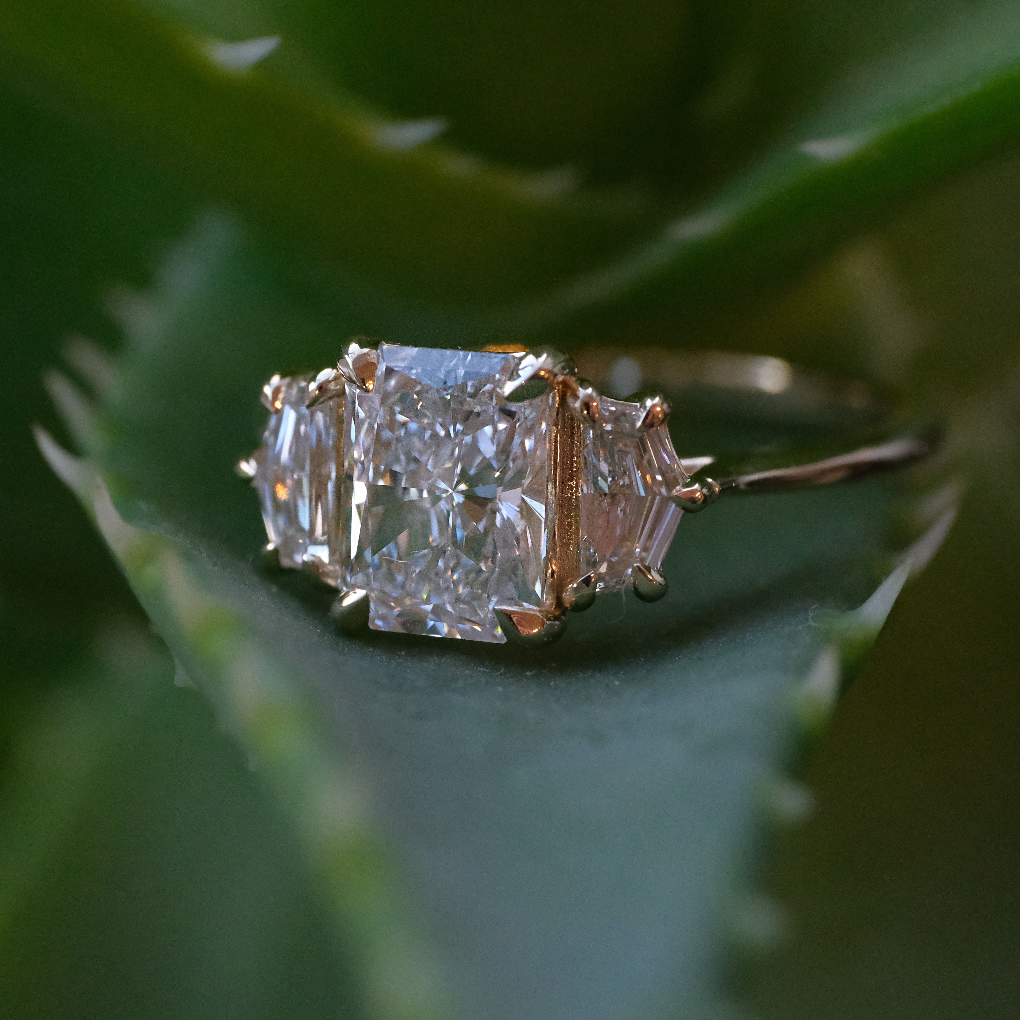 14k + Lab Diamond Adelia Ring
