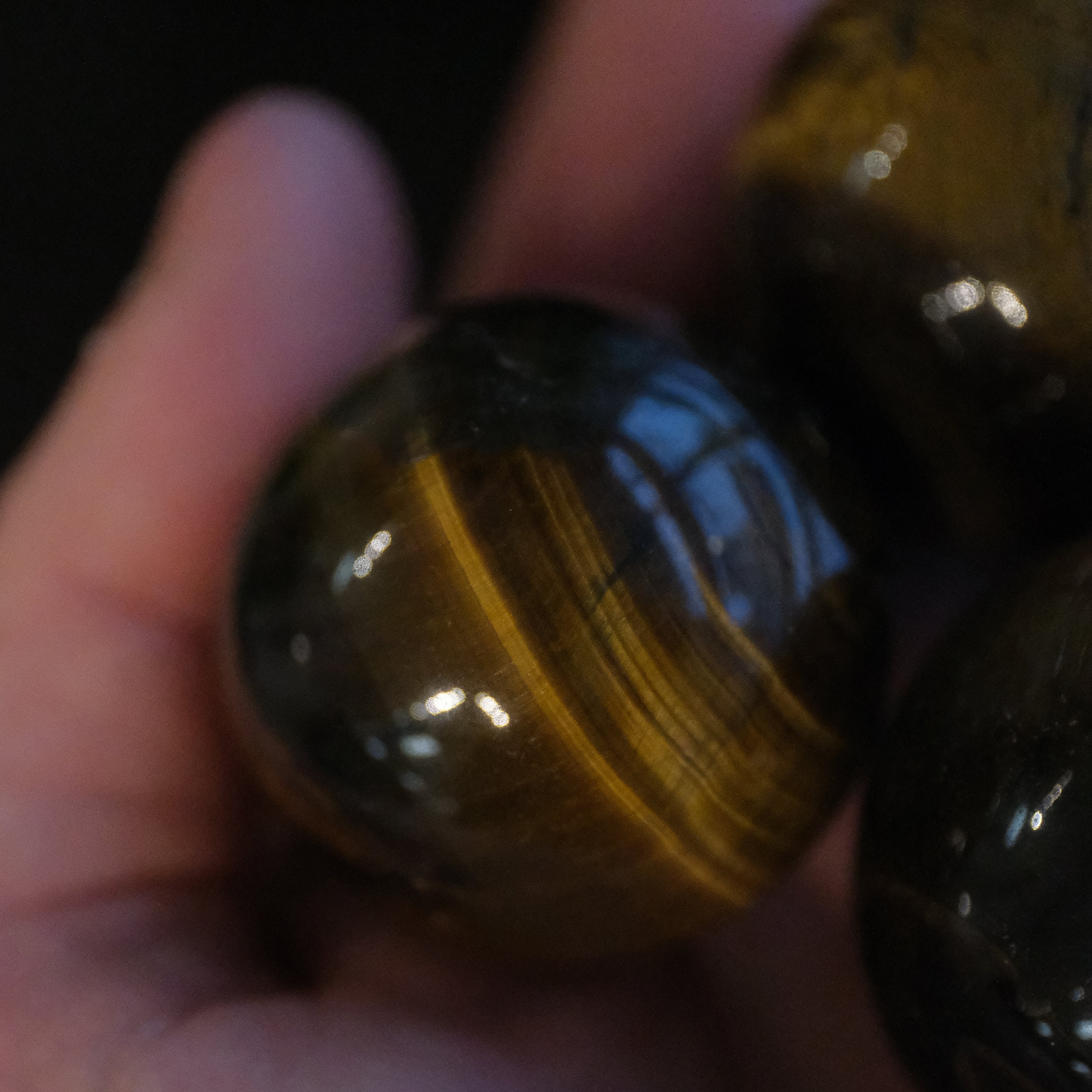 Tiger Eye Mini Sphere