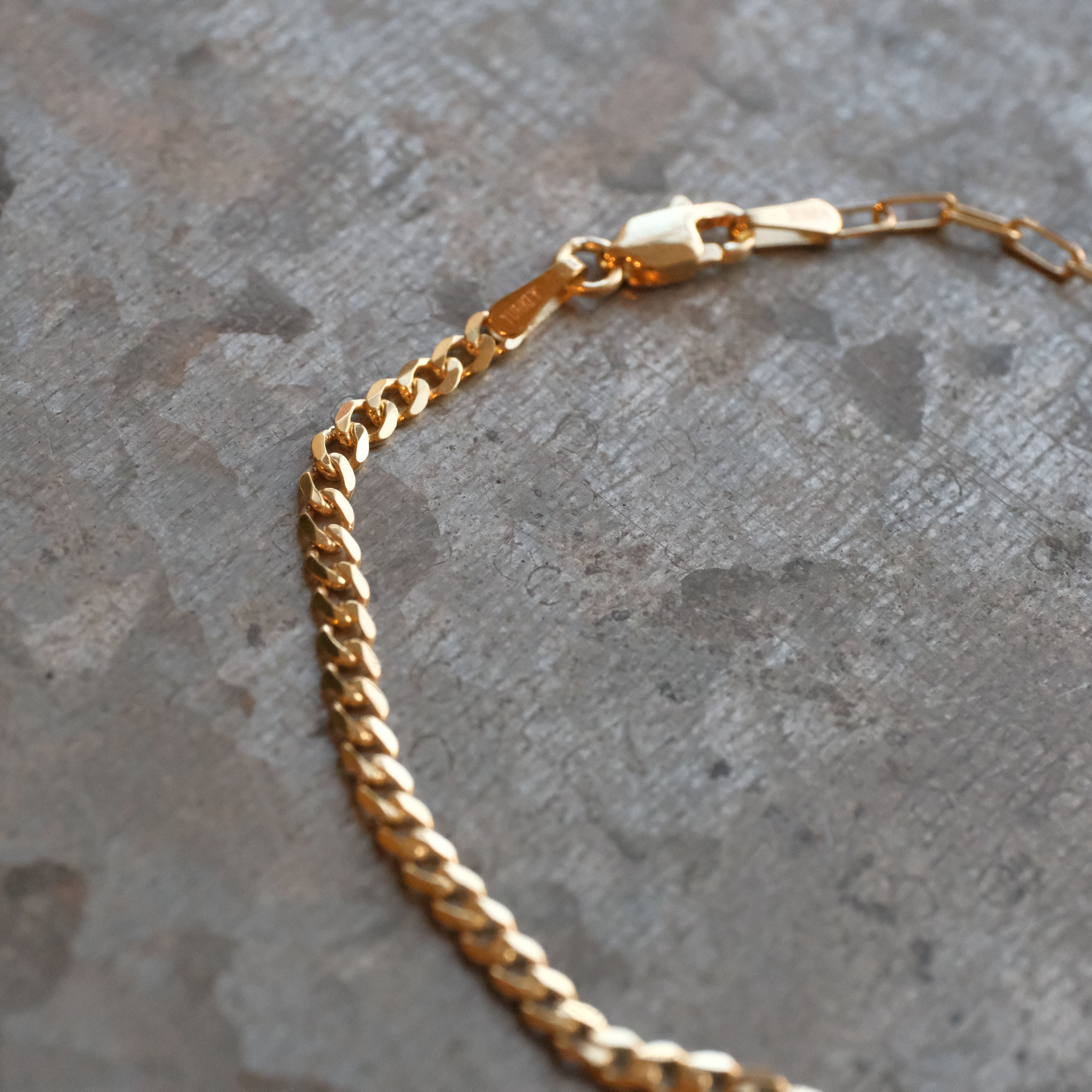 14k Duo Chain Bracelet