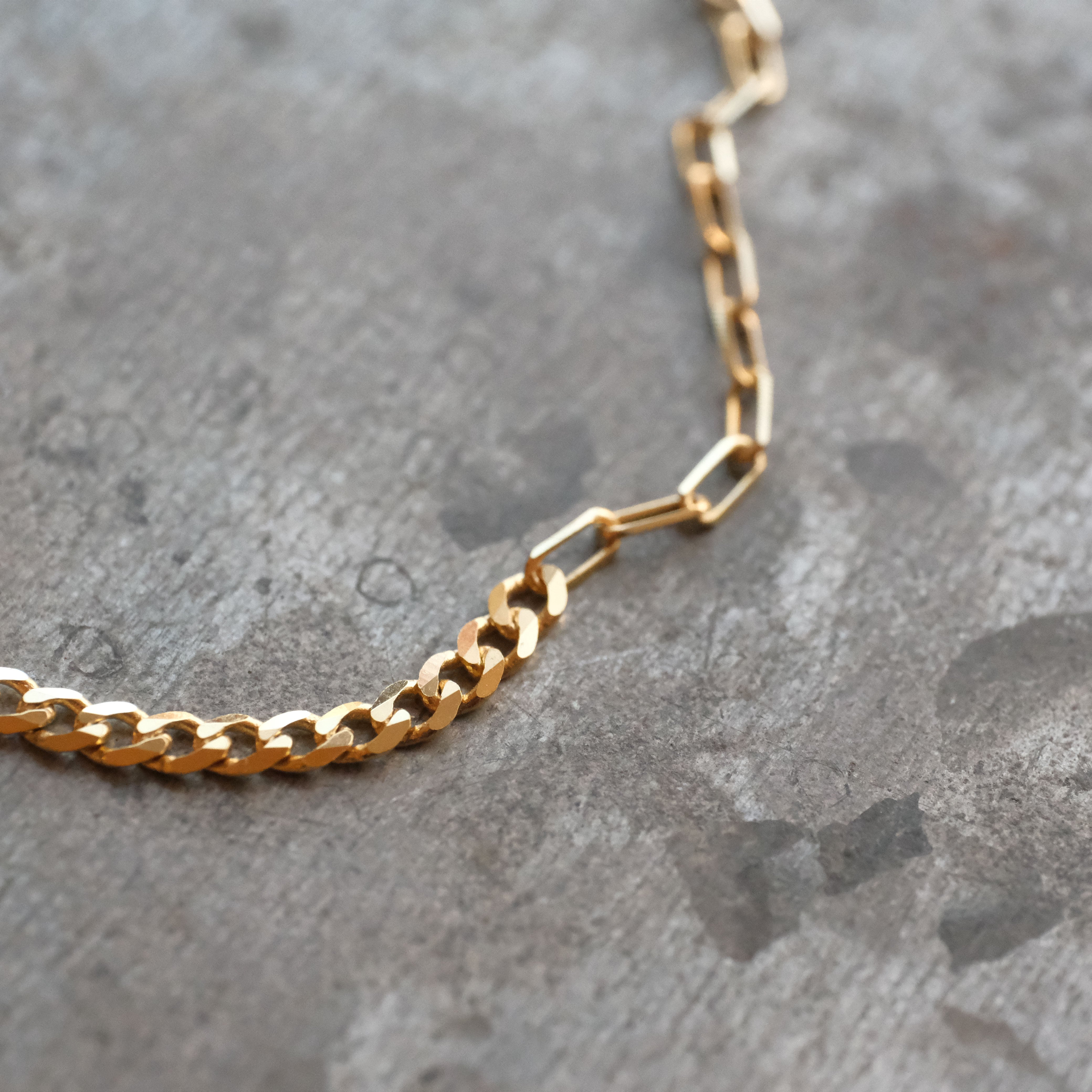 14k Duo Chain Bracelet