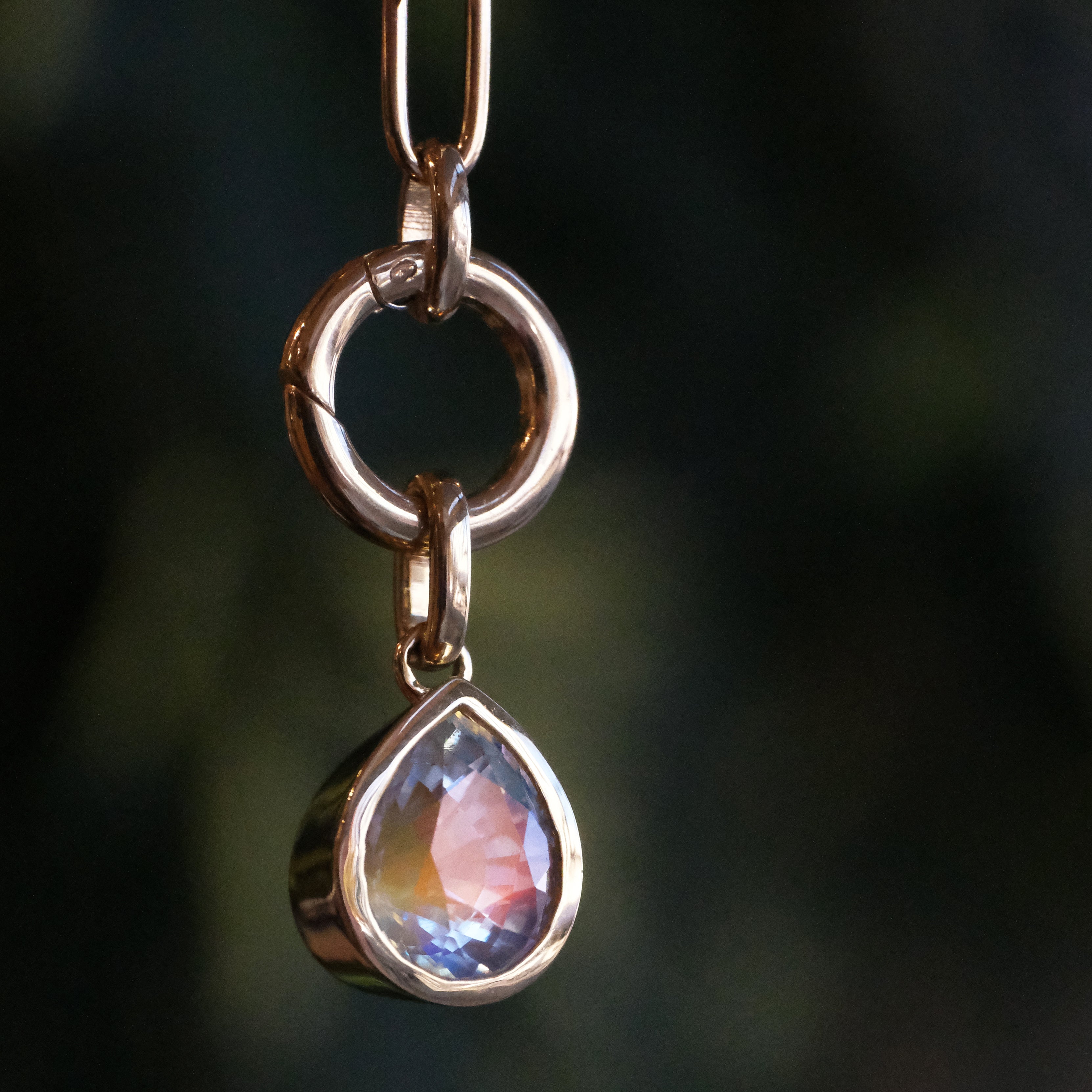 14k + Moonstone Rhiannon Necklace - One of a Kind