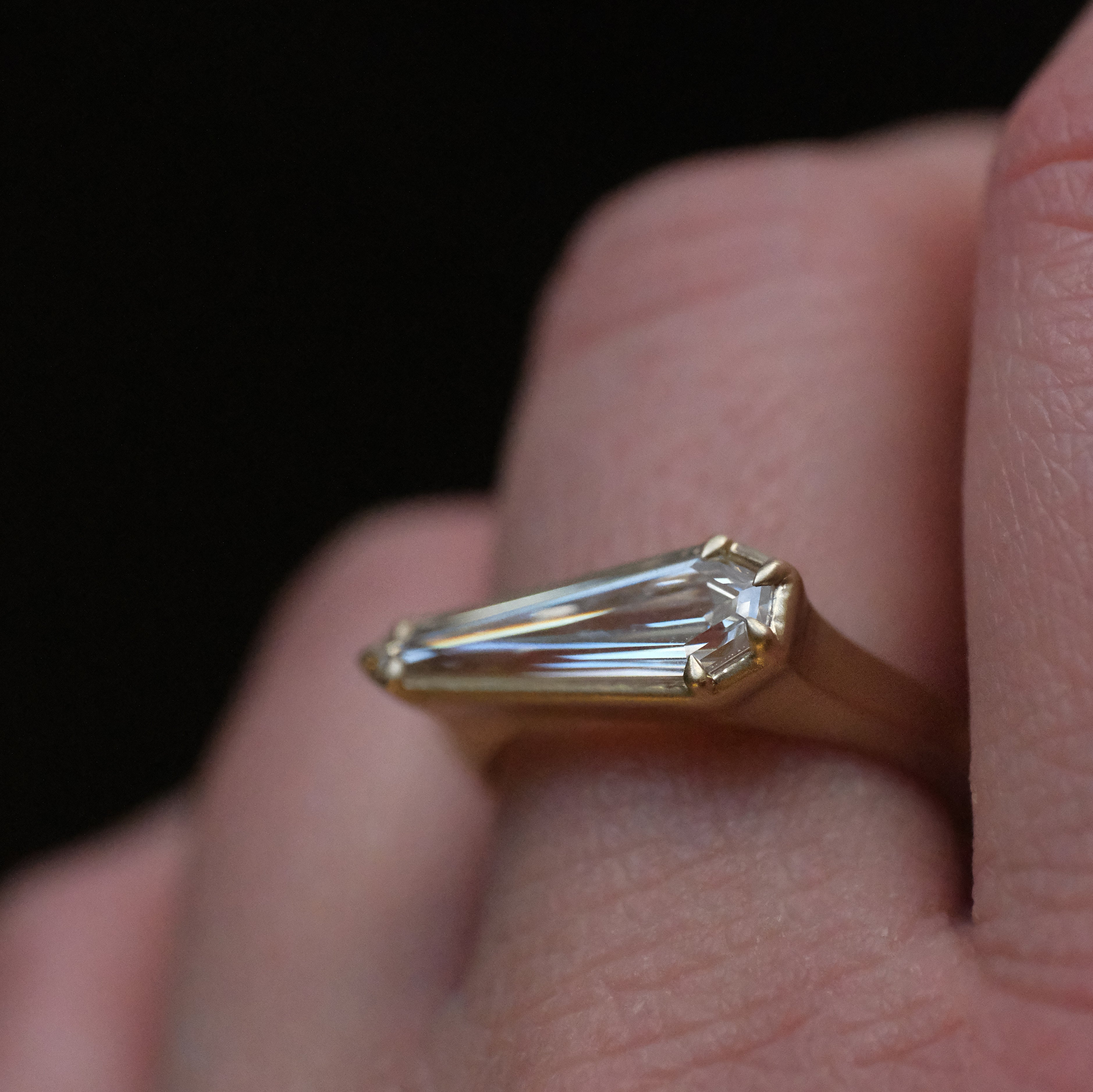 14k + Lab Diamond Nyx Ring