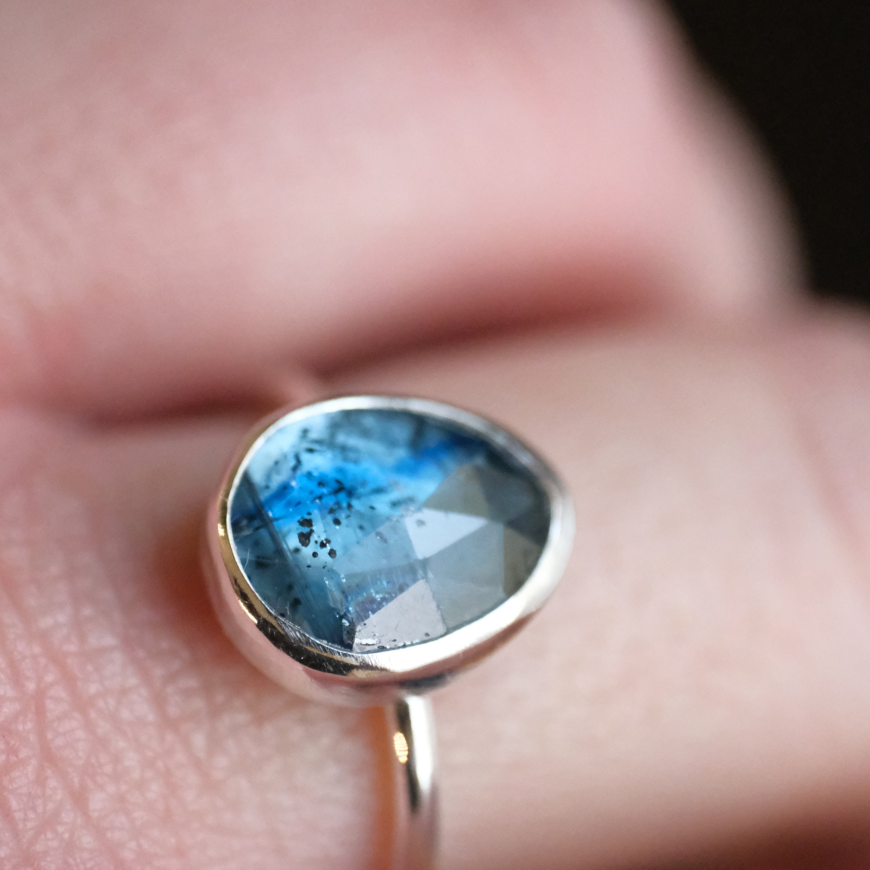 Kyanite Chiquito Ring (Size 6) - One of a Kind