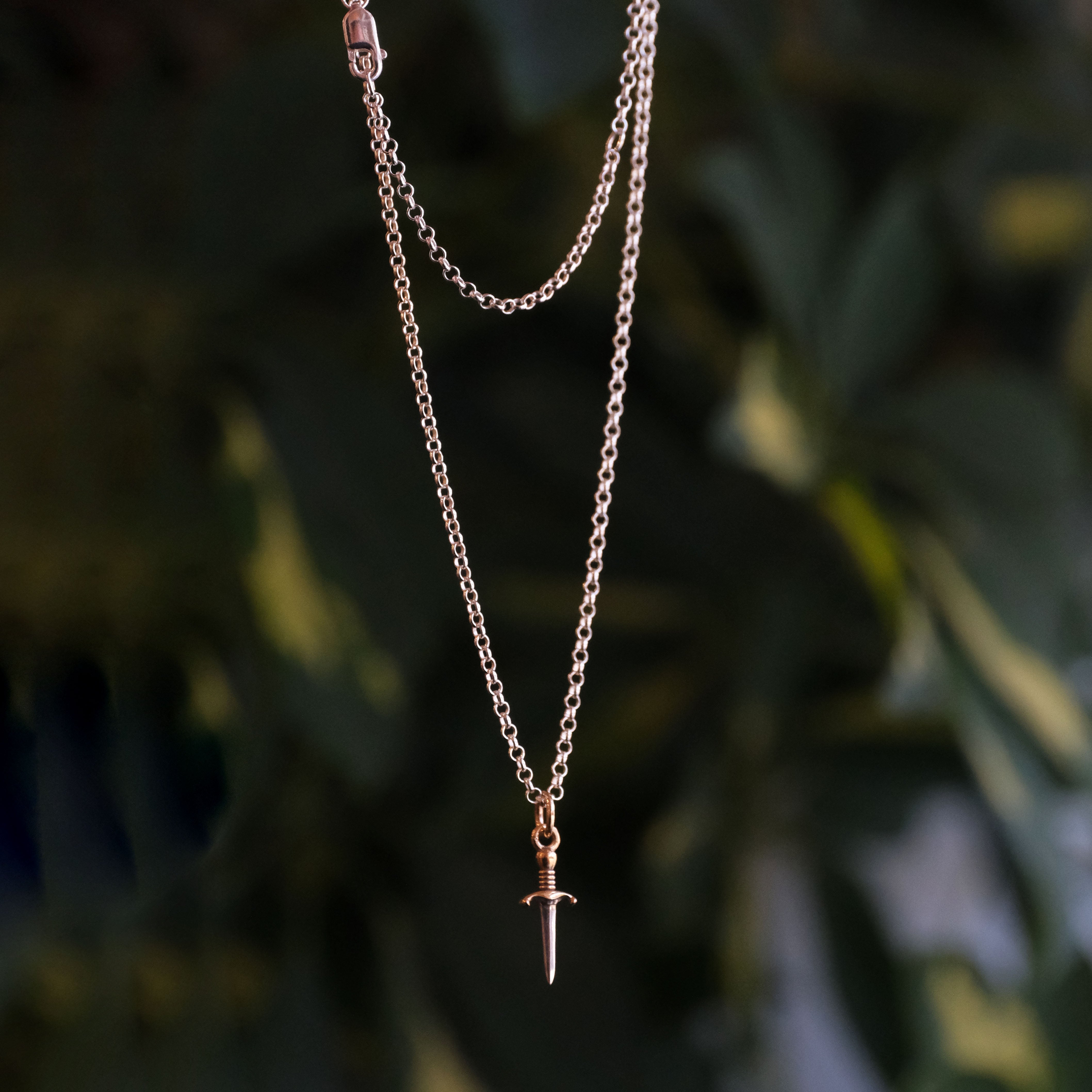 Daggeret Sterling Necklace