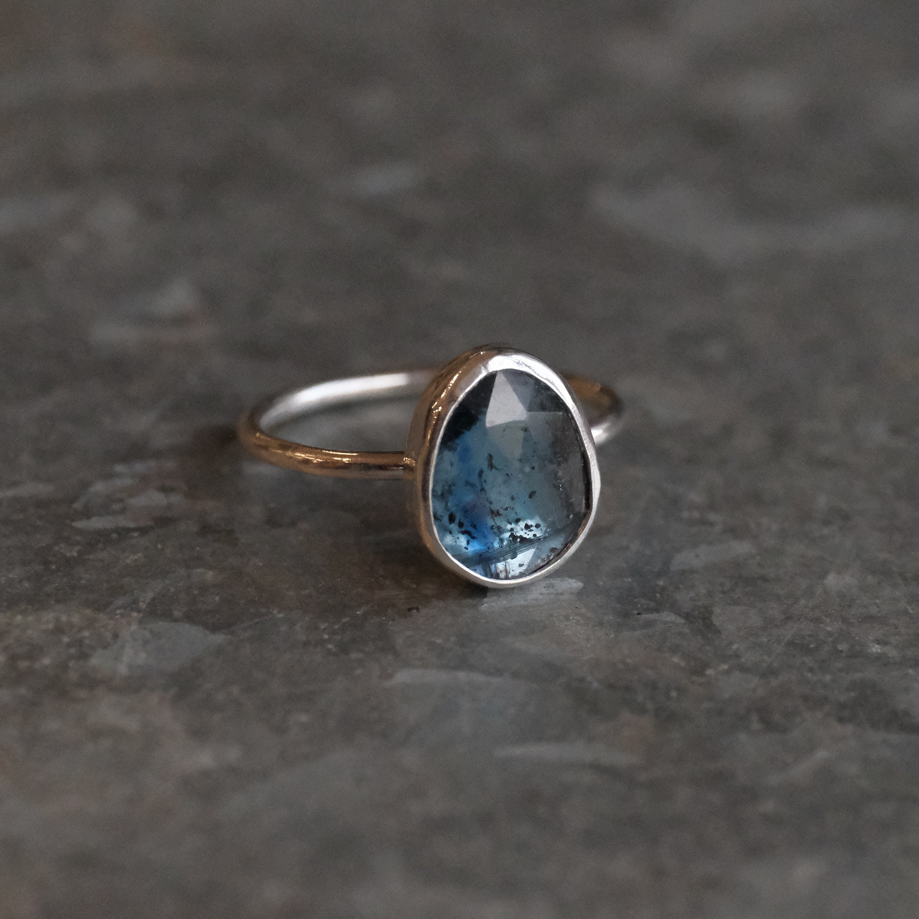 Kyanite Chiquito Ring (Size 6) - One of a Kind