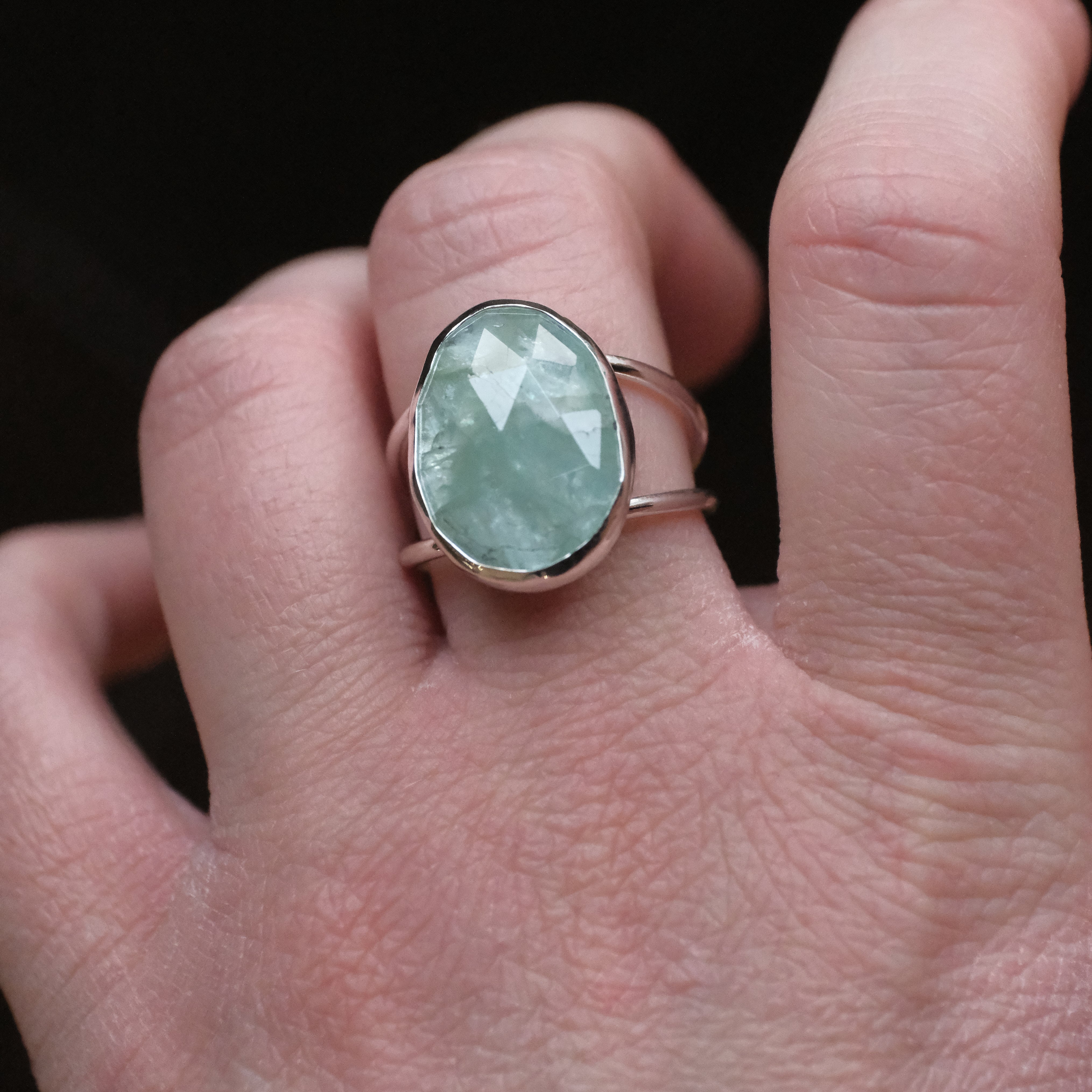 Aquamarine Baya Ring