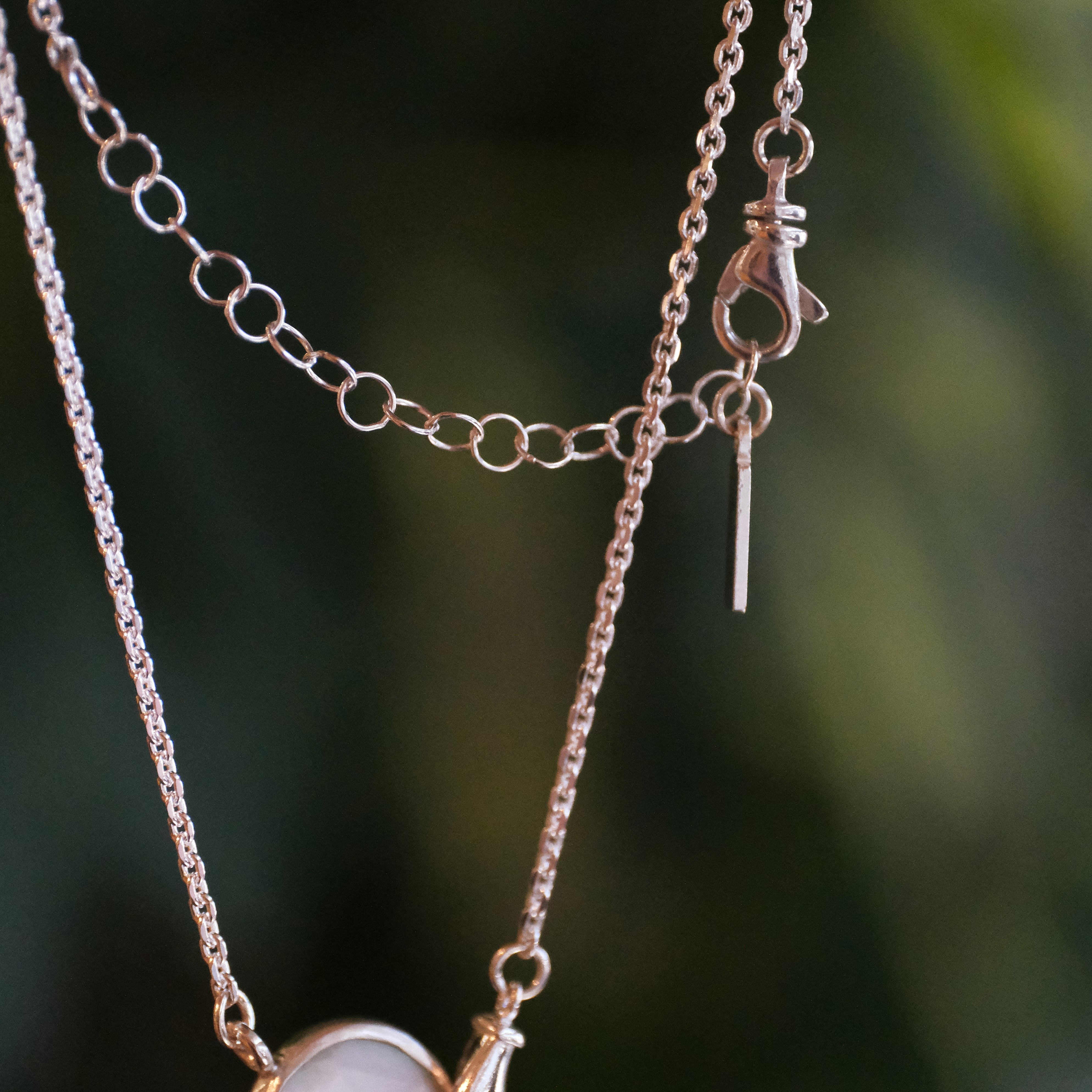 Mother of Pearl Mercy Necklace - One of a Kind