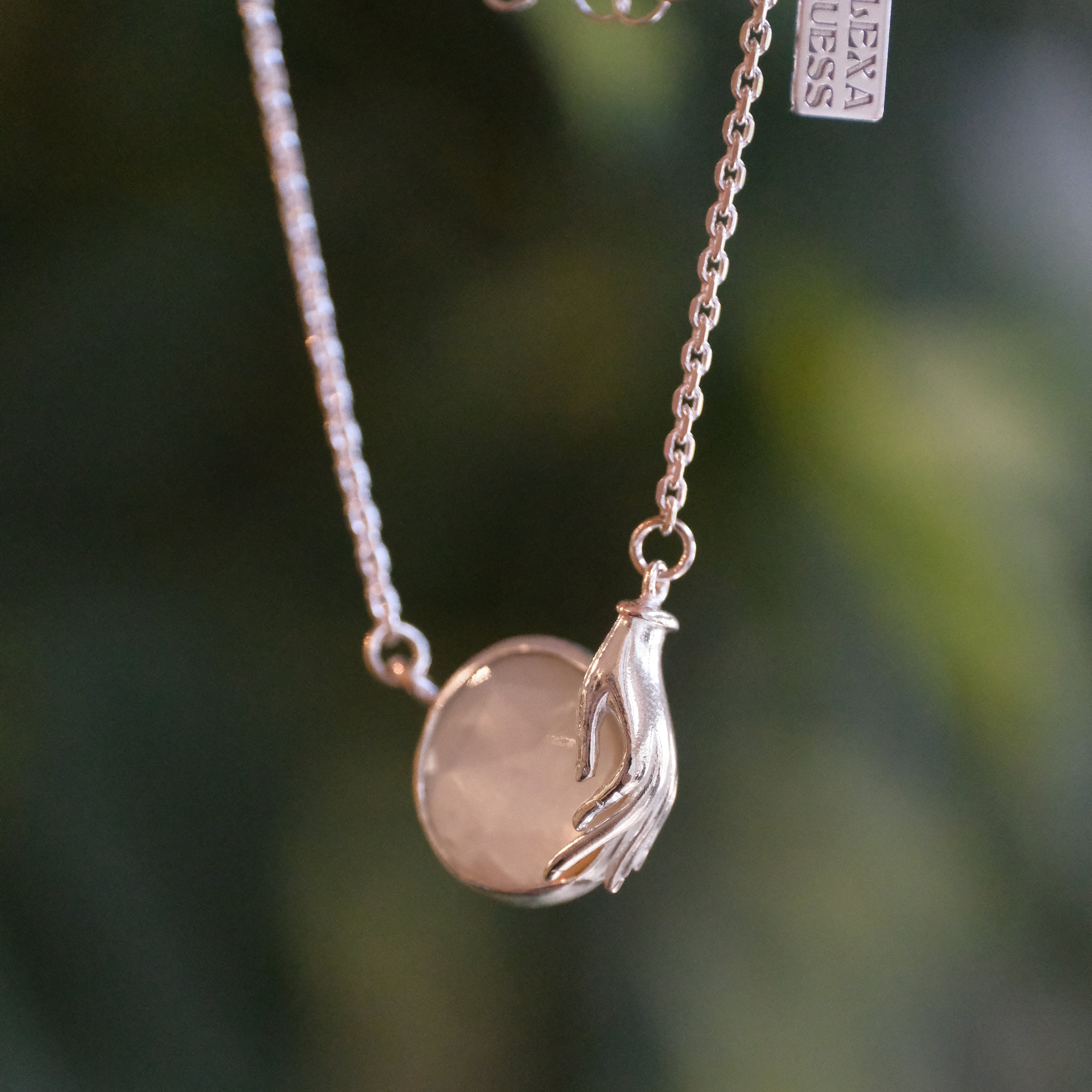 Mother of Pearl Mercy Necklace - One of a Kind