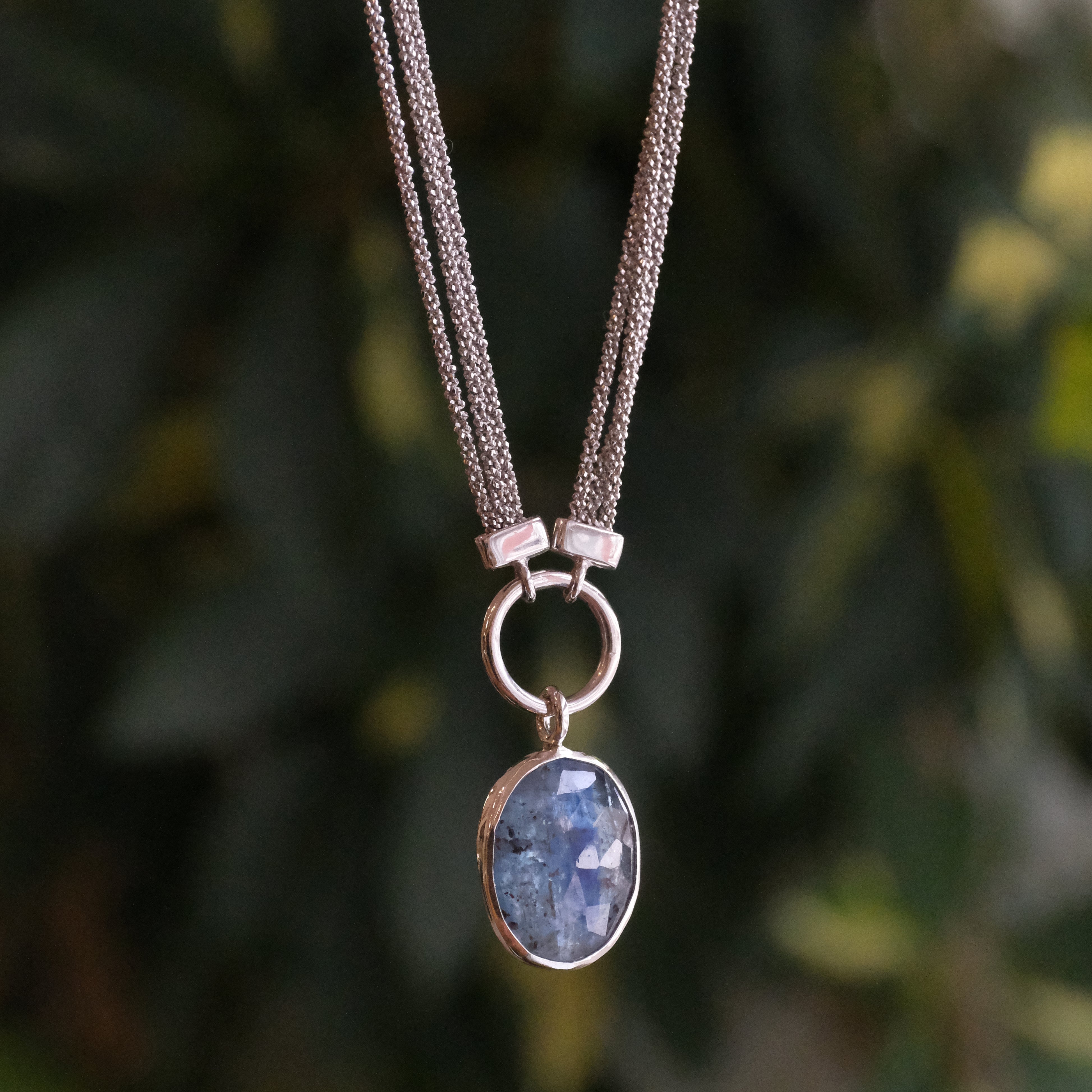 Blue Kyanite Malta Necklace - One of a Kind