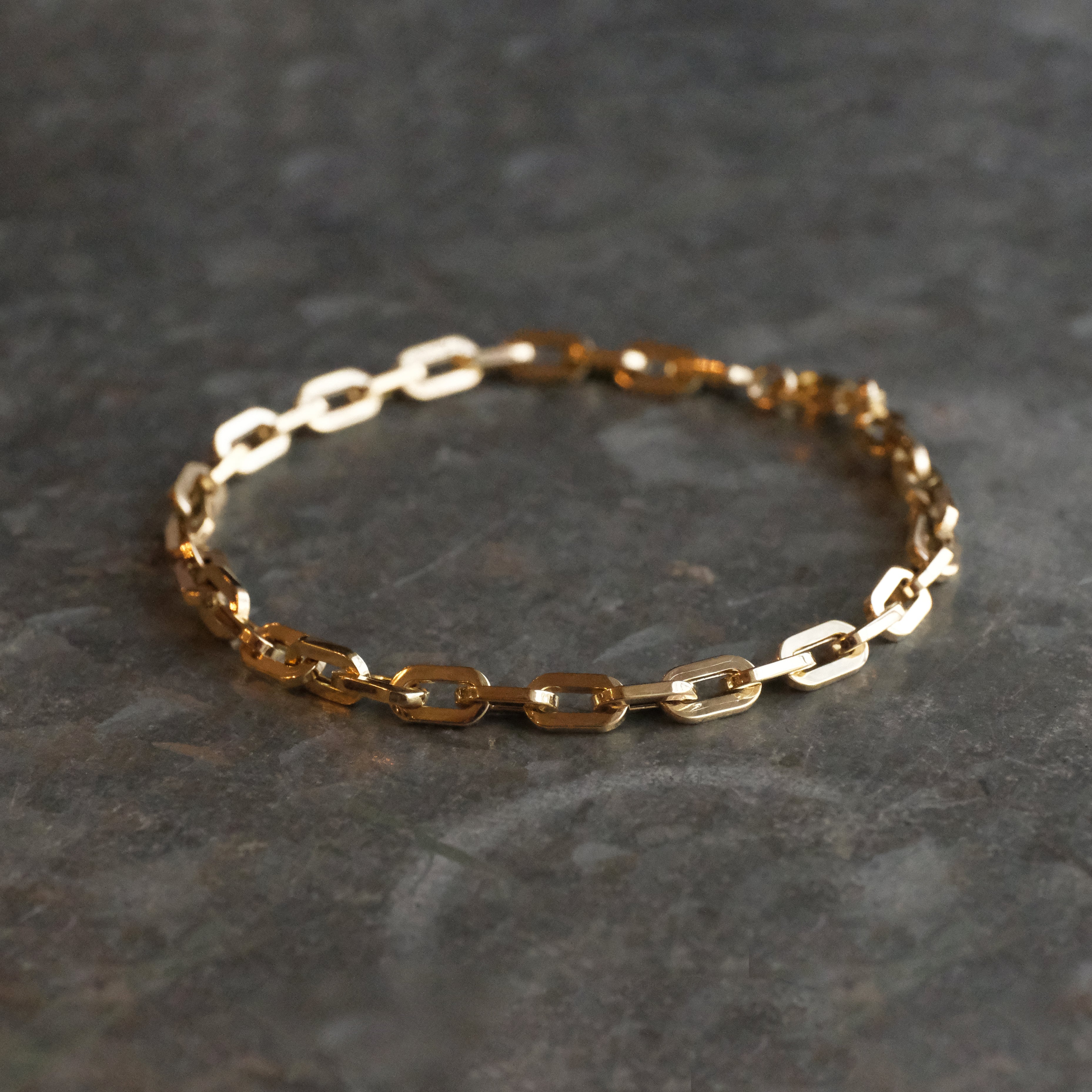 14k Harlem Chain Bracelet