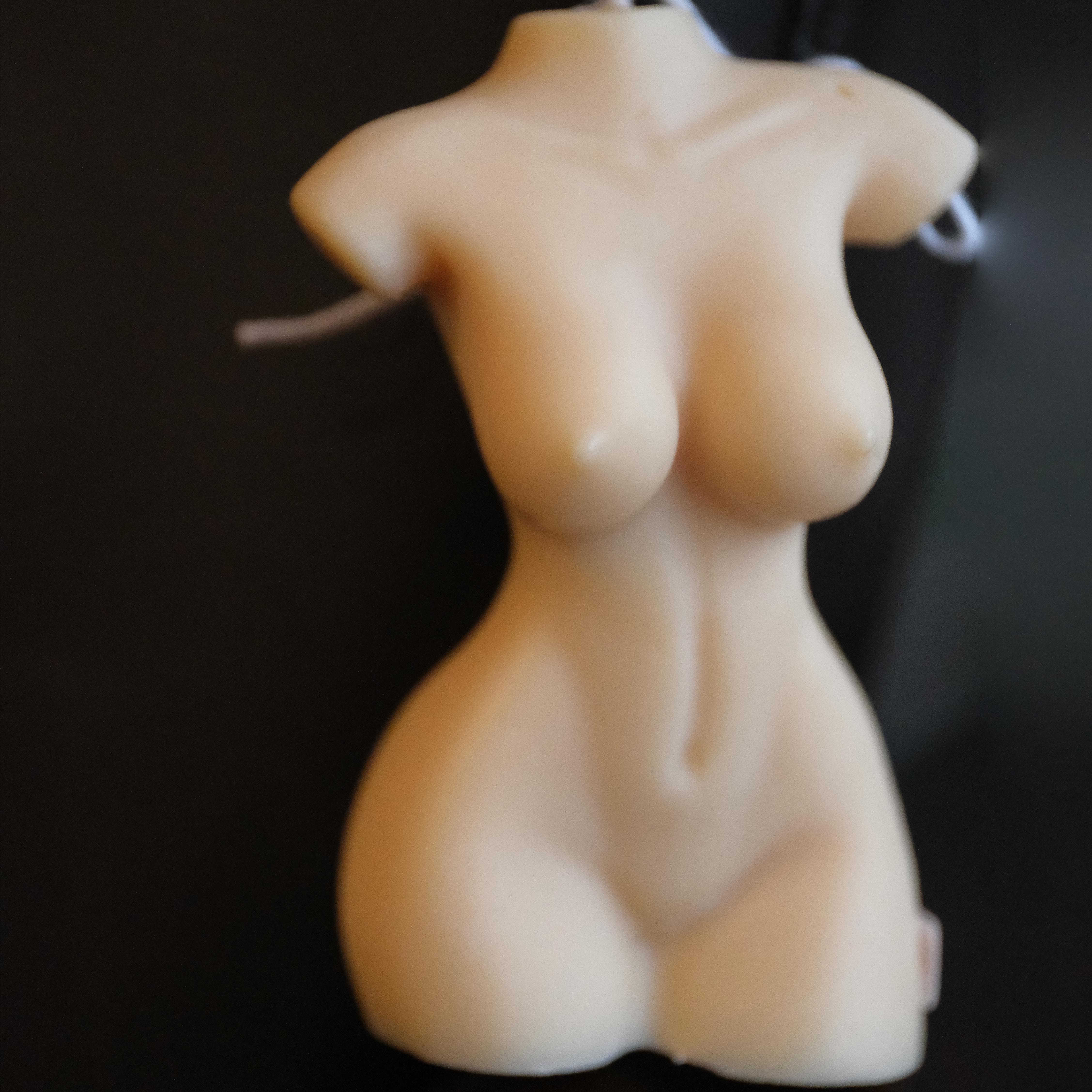 Nude Body Sculptural Soy Candle