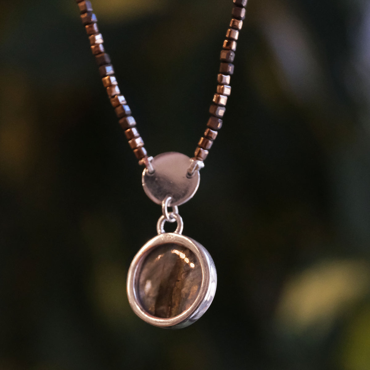 Pyrite + Labradorite Qualify Necklace - One of a Kind