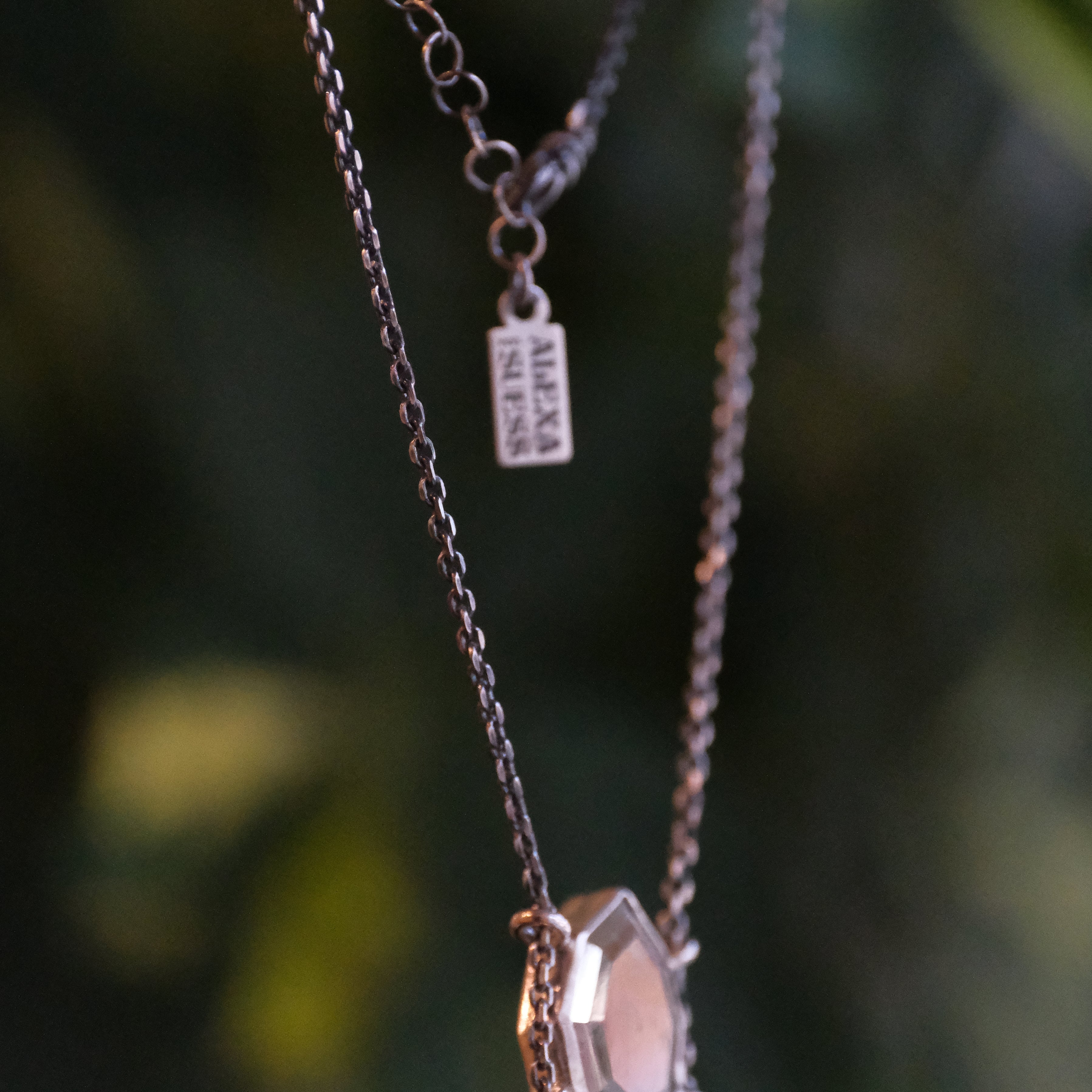 Sterling + Pyrite Vignette Path Necklace - One of a Kind