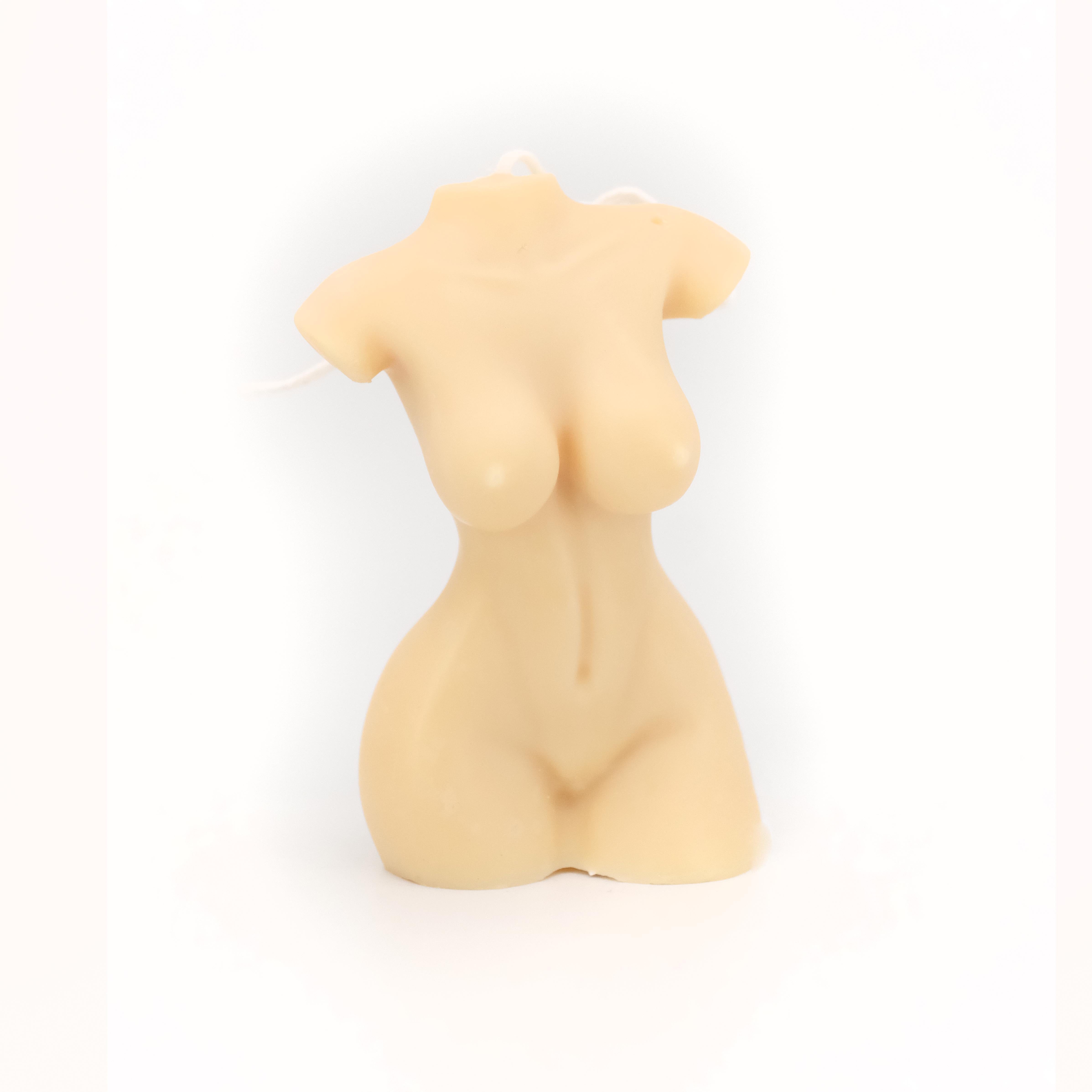 Nude Body Sculptural Soy Candle