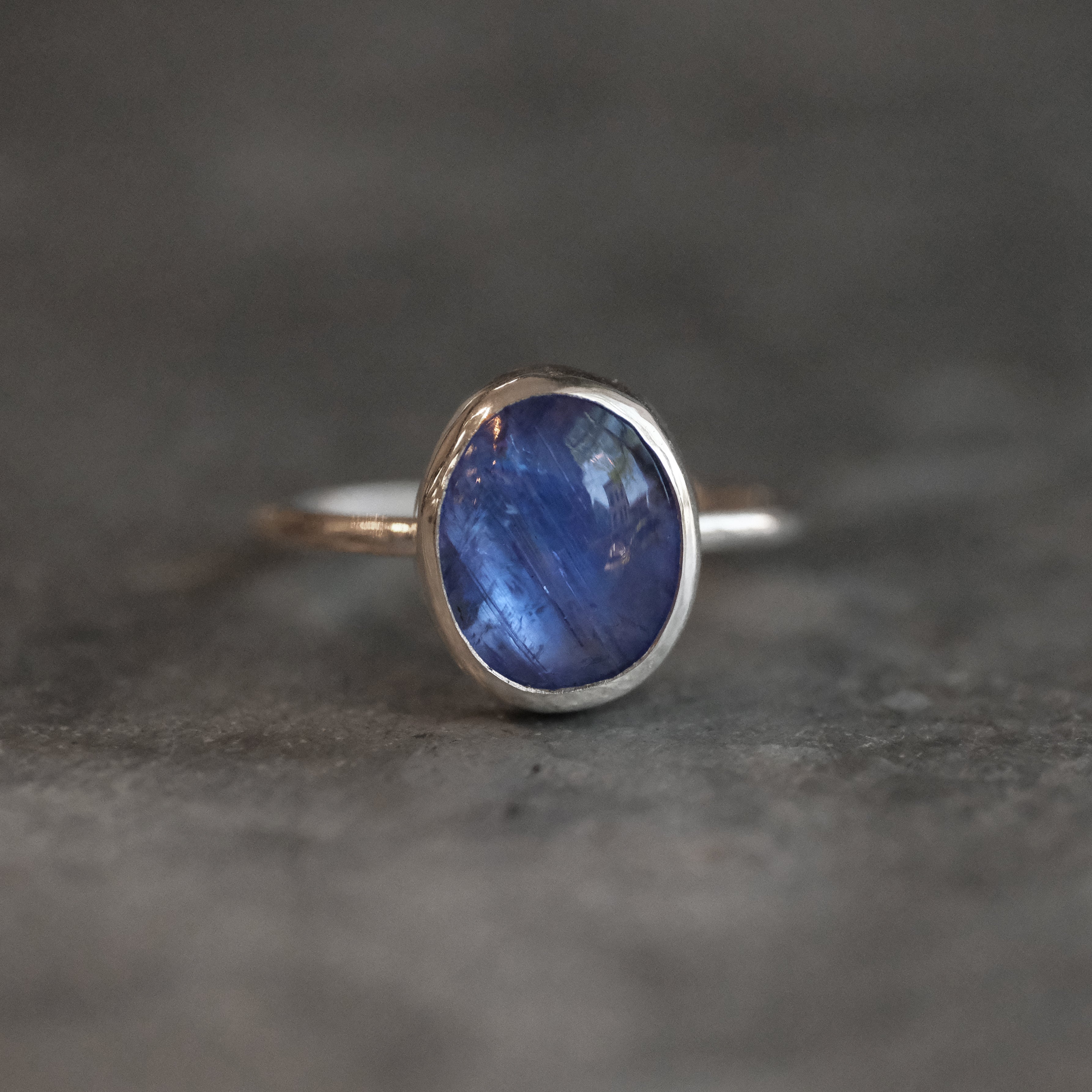 Tanzanite Chiquito Ring (Size 8) - One of a Kind