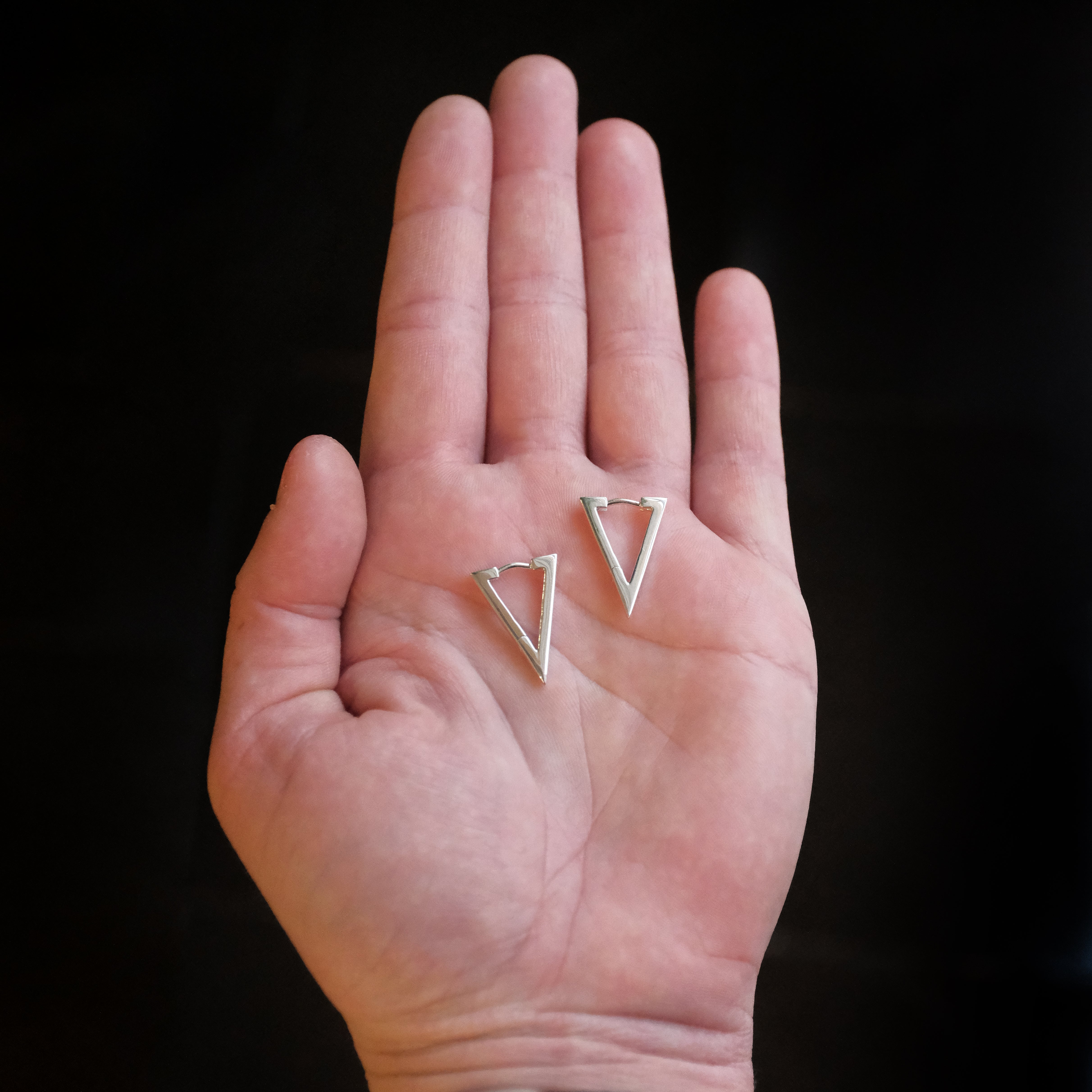 Sterling Spike Huggers