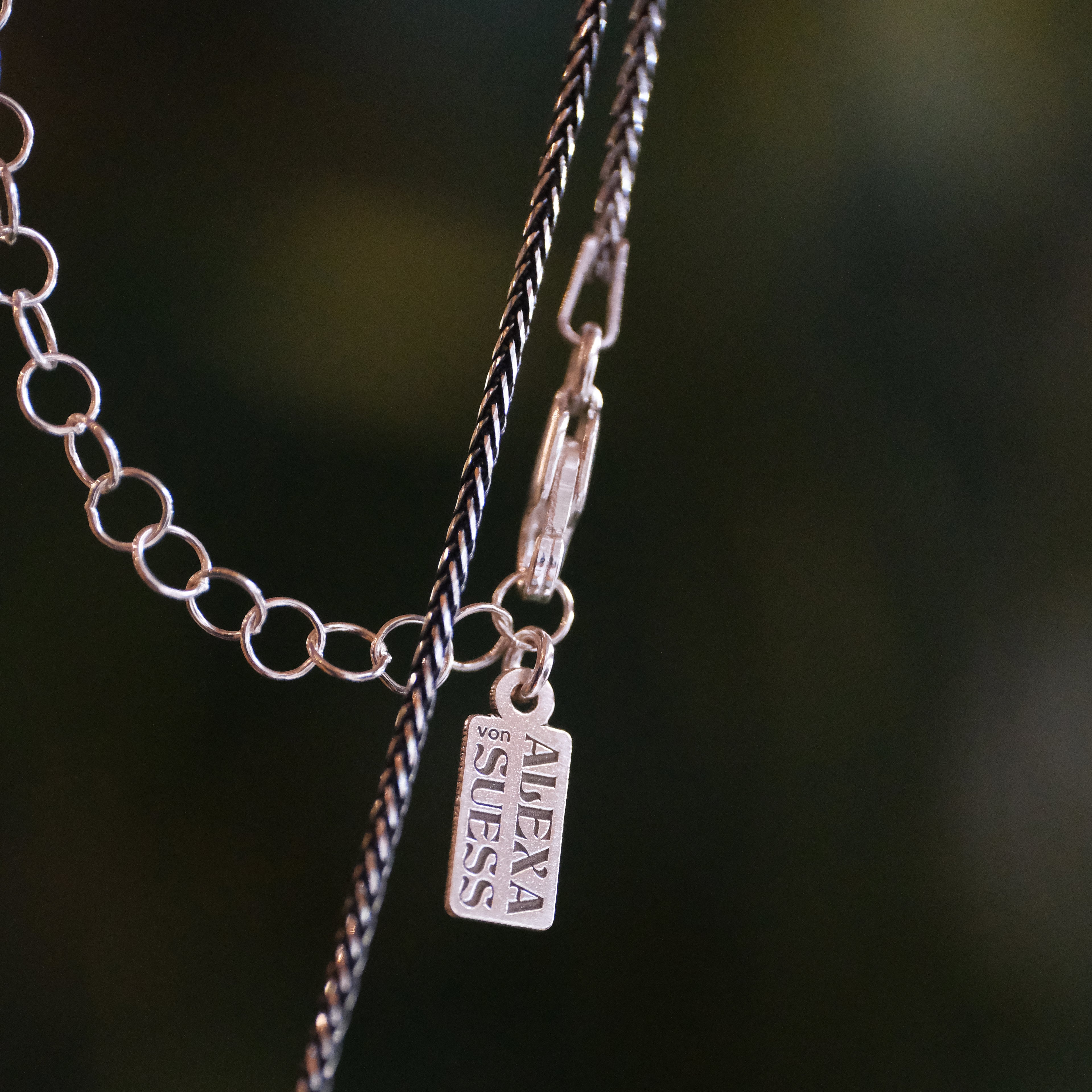 Green Tourmaline Pennant Necklace - One of a Kind