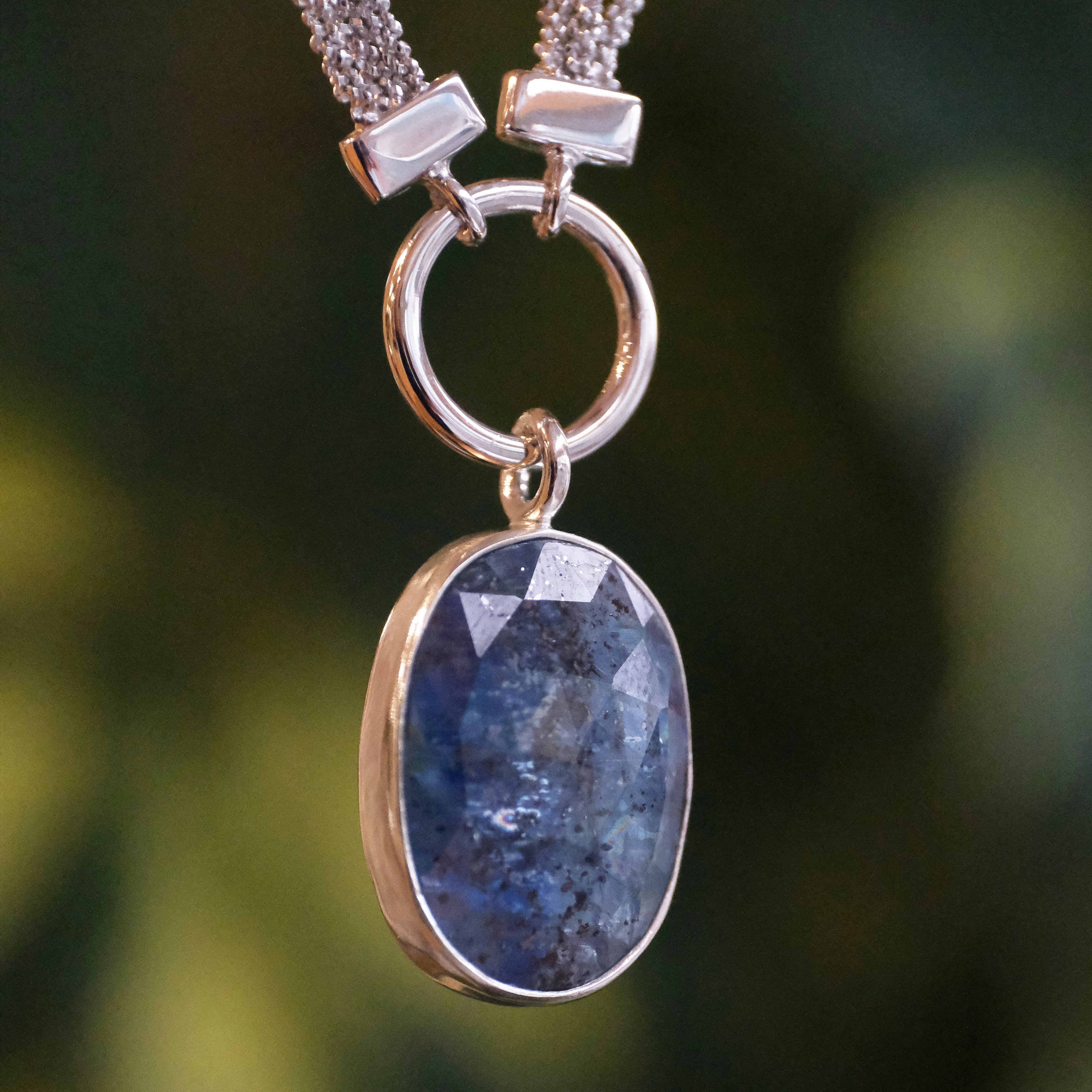 Blue Kyanite Malta Necklace - One of a Kind