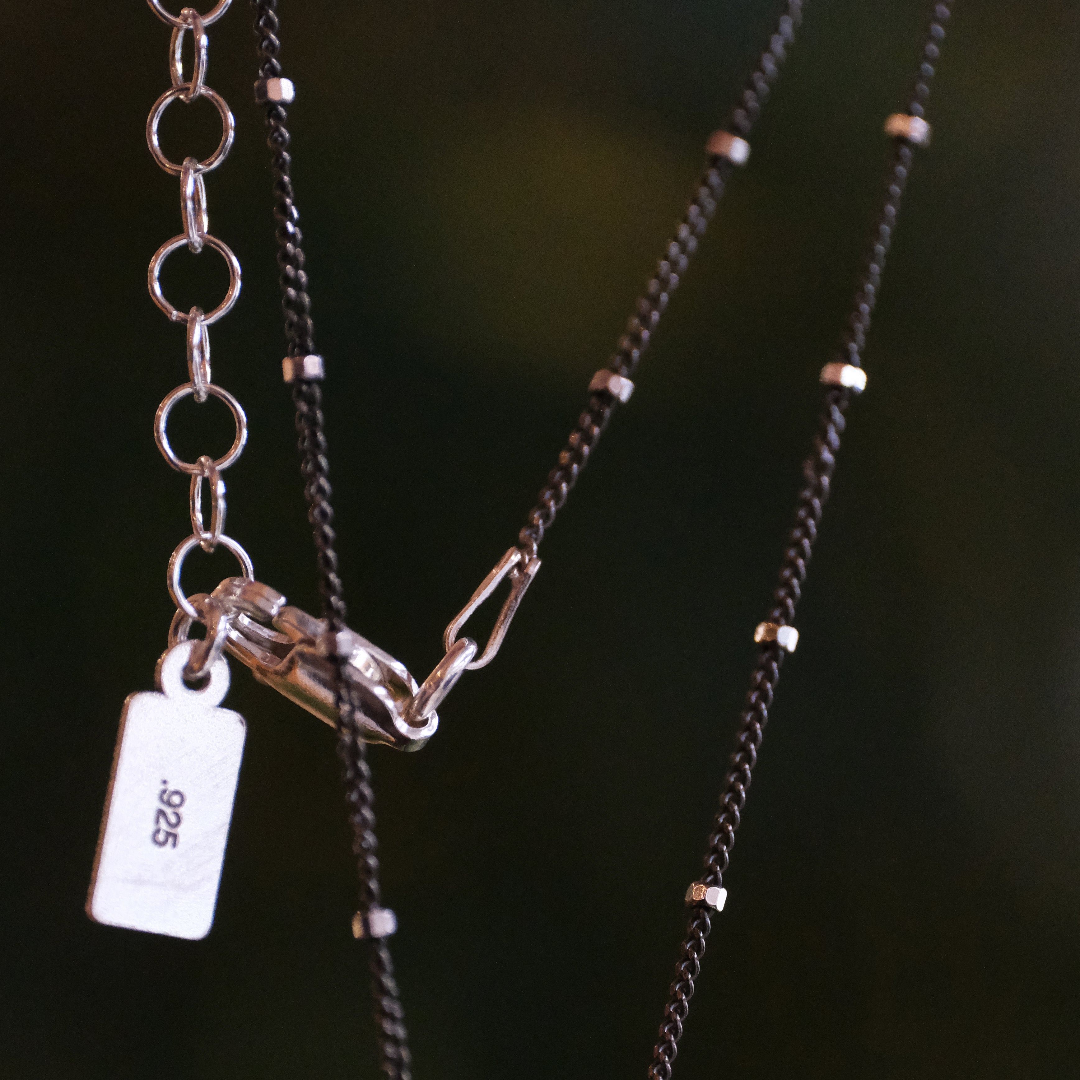Pyrite + Sterling Galileo Necklace - One of a Kind