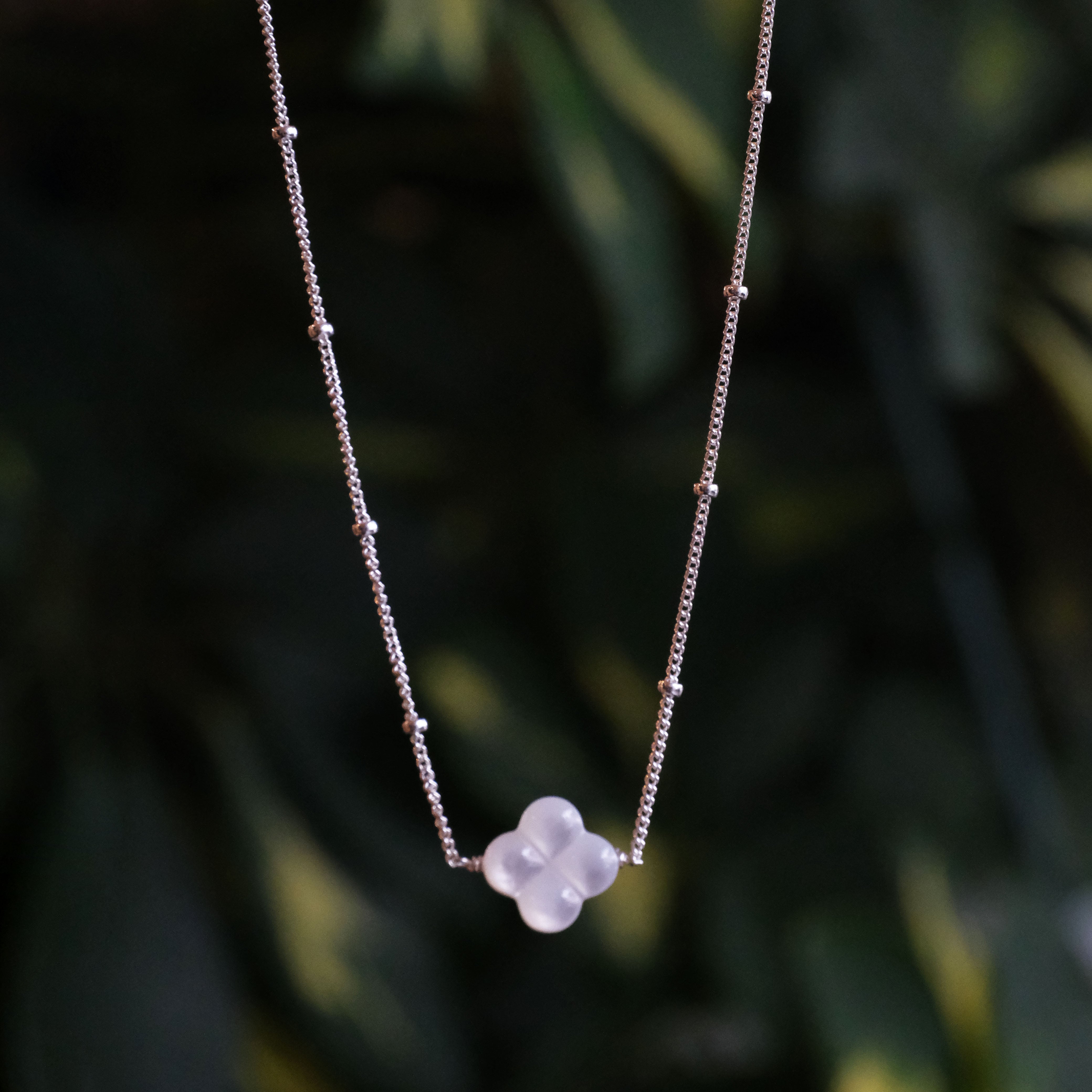 Satellite Mother of Pearl Necklace