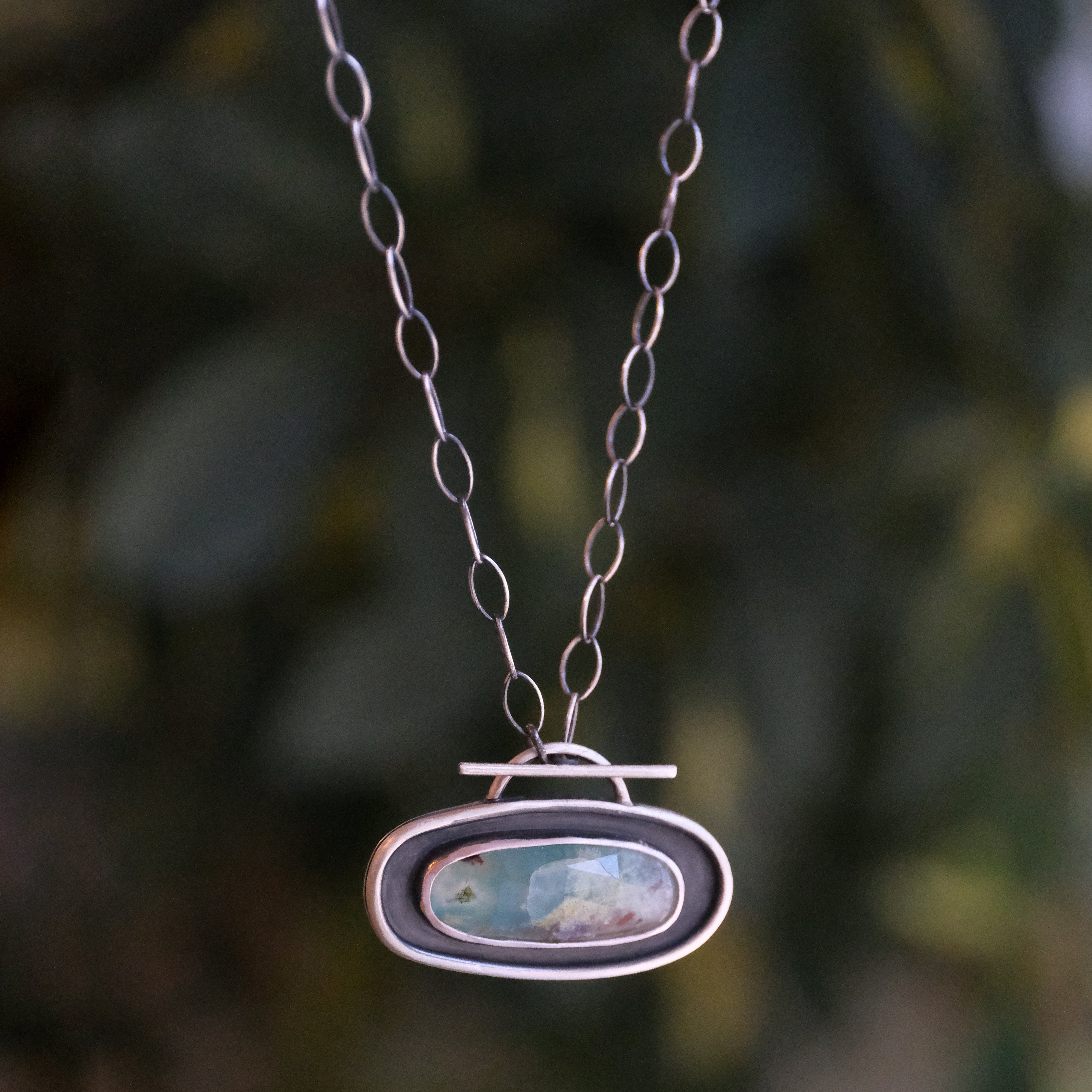 Aquaprase Toggle Necklace - One of a Kind