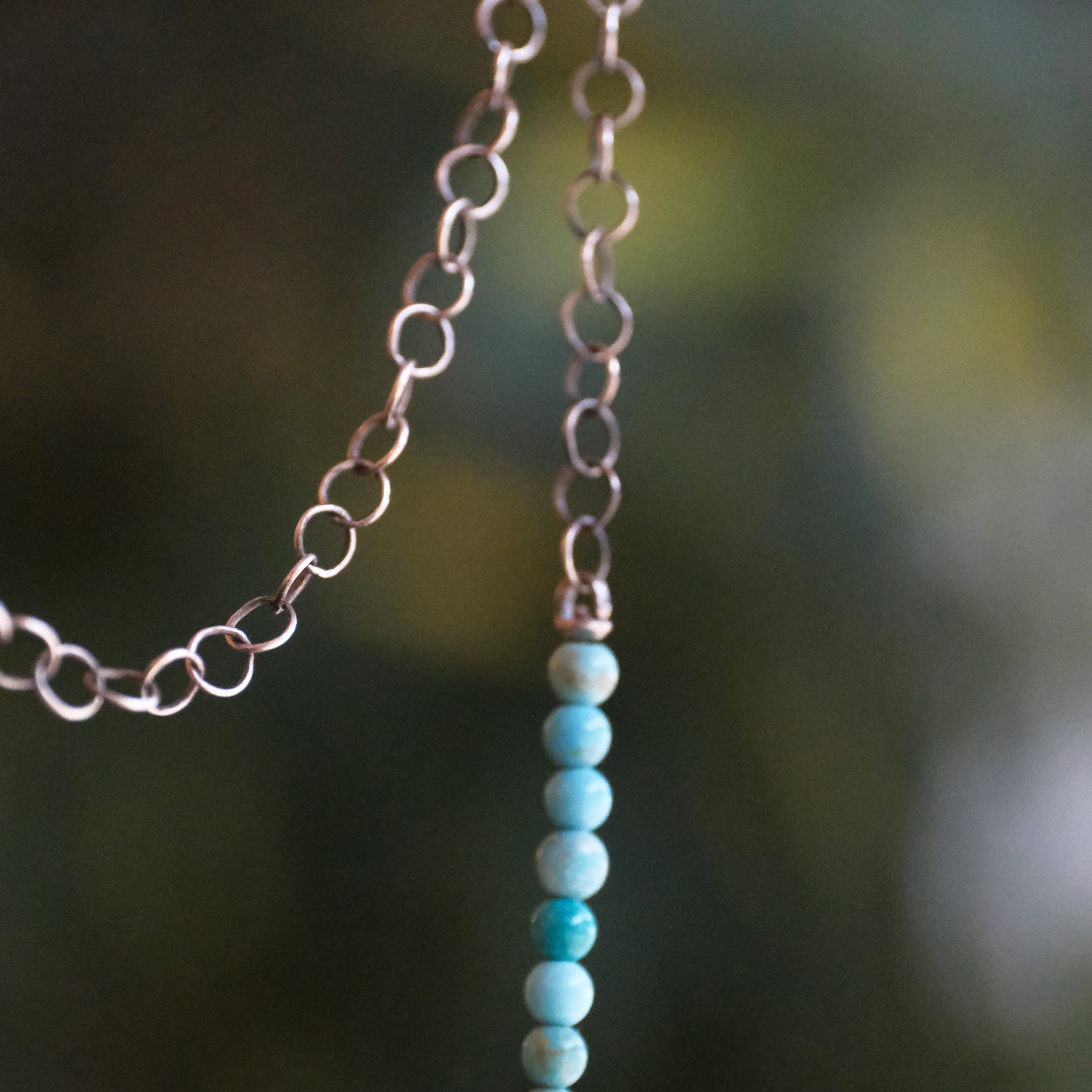 Ojani Turquoise + Sterling Necklace - One of a Kind