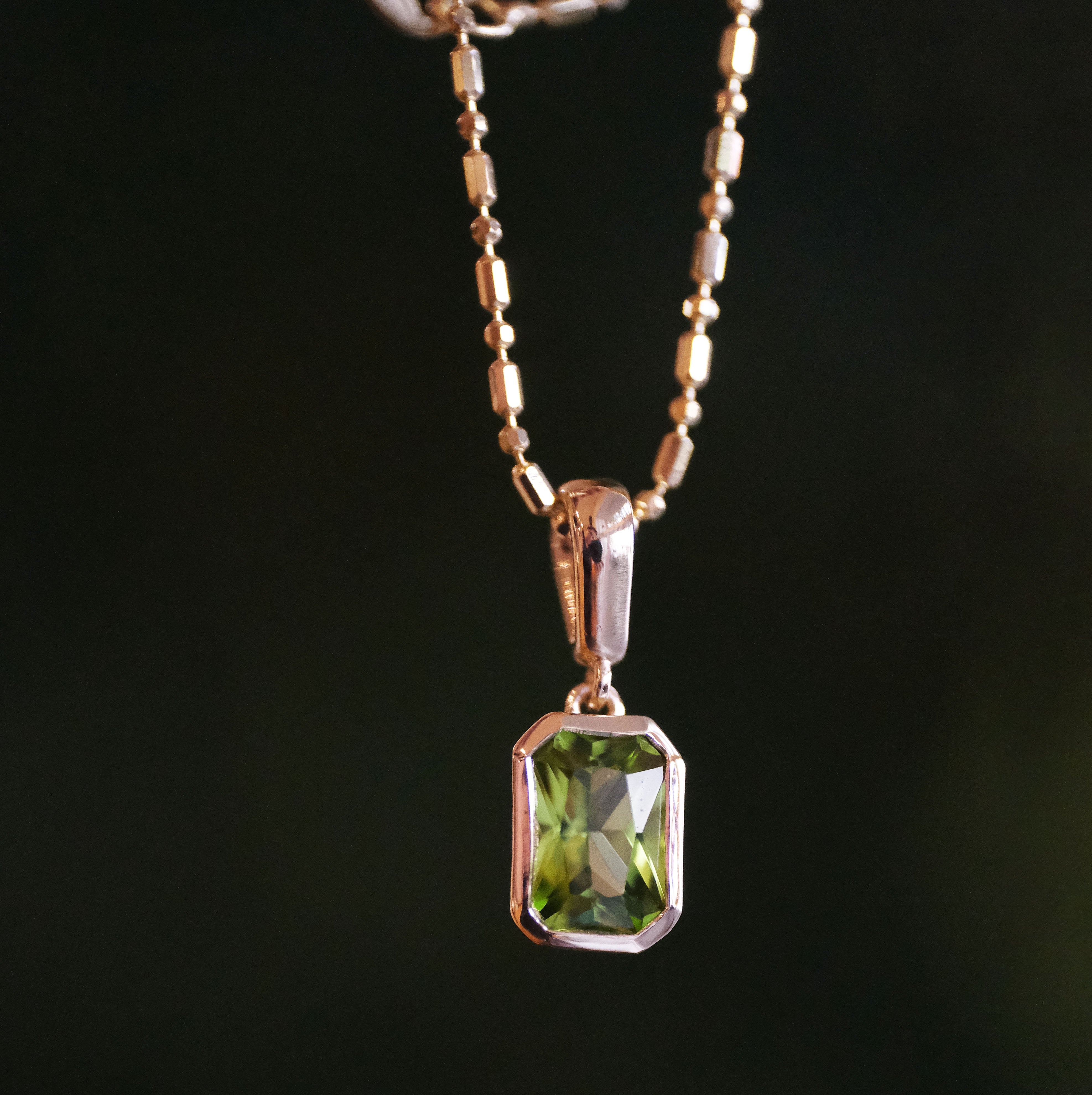 14k + Peridot Calais Necklace