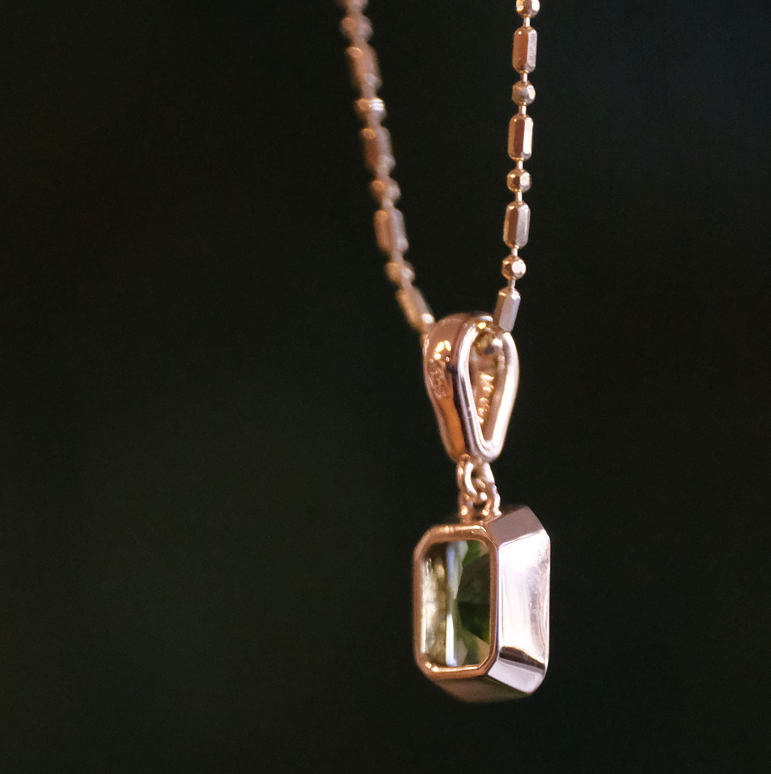 14k + Peridot Calais Necklace