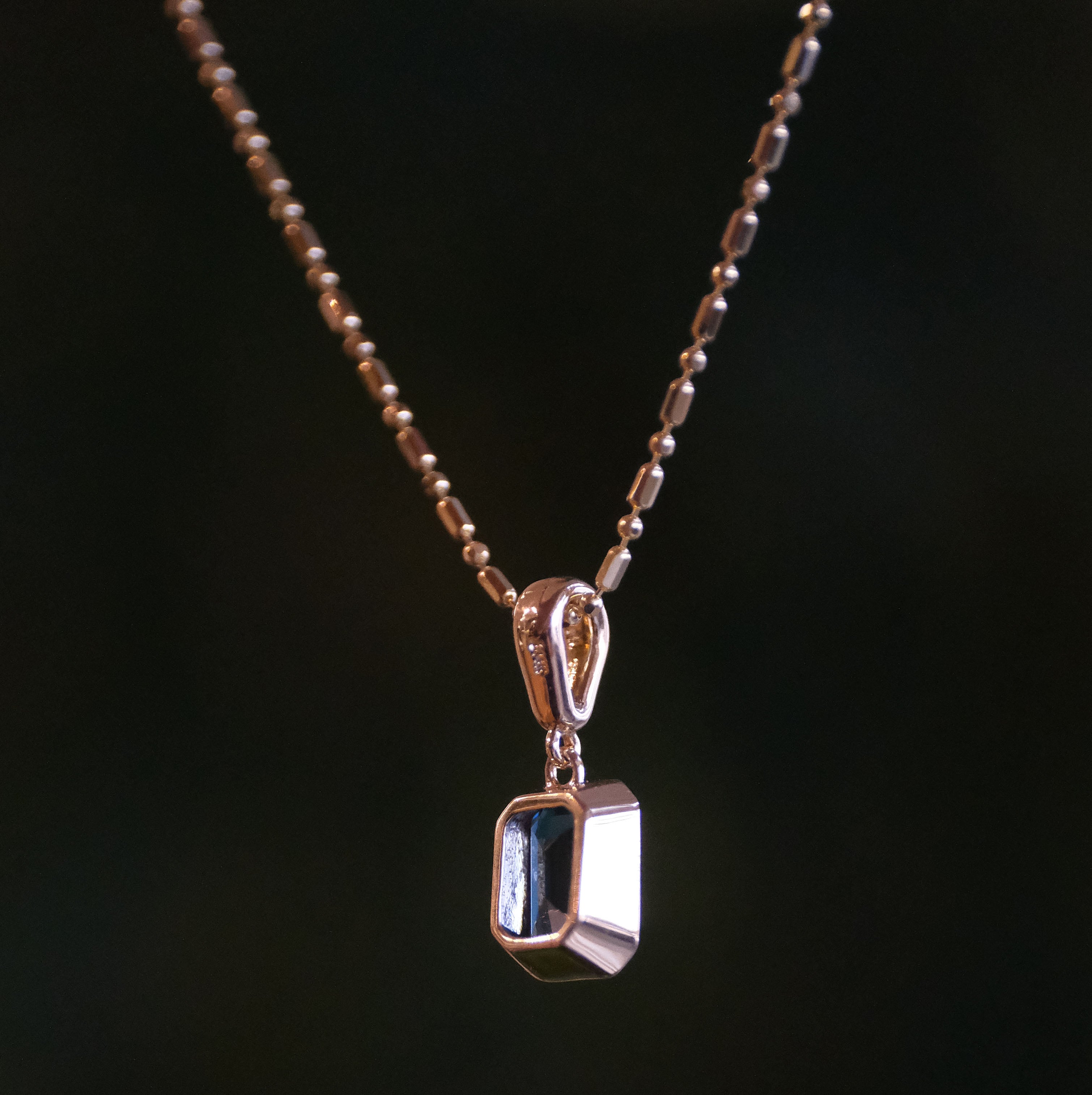 14k + London Blue Topaz Calais Necklace