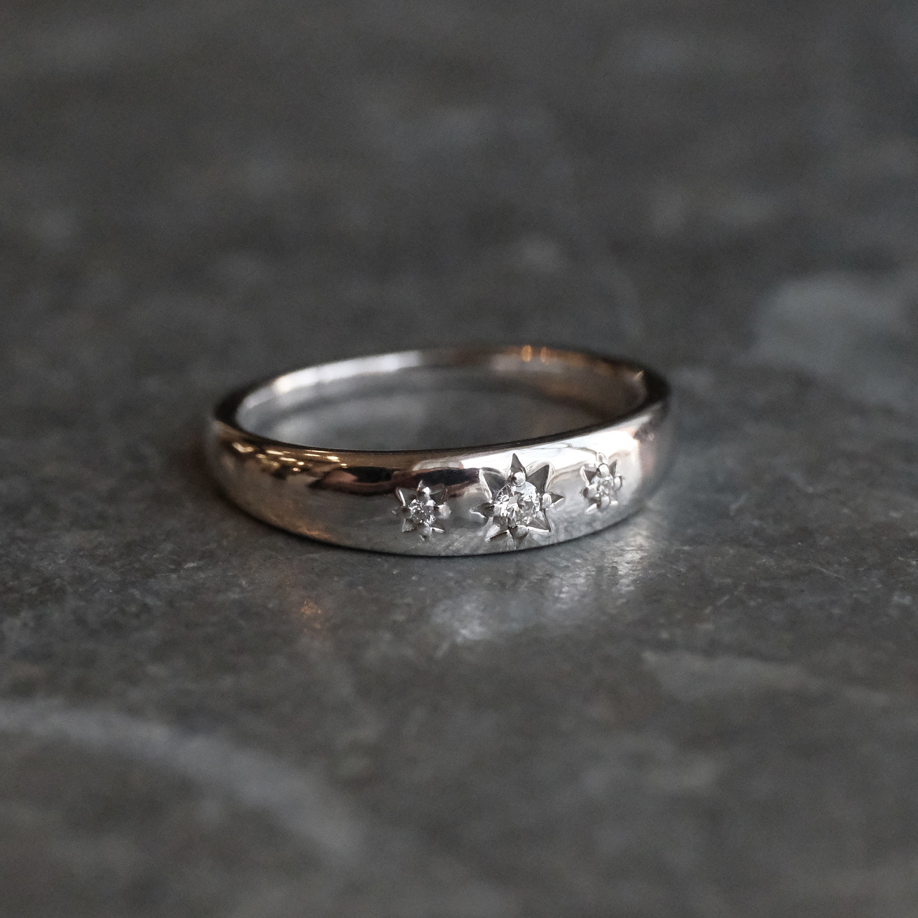 Diamond Starry Night Ring