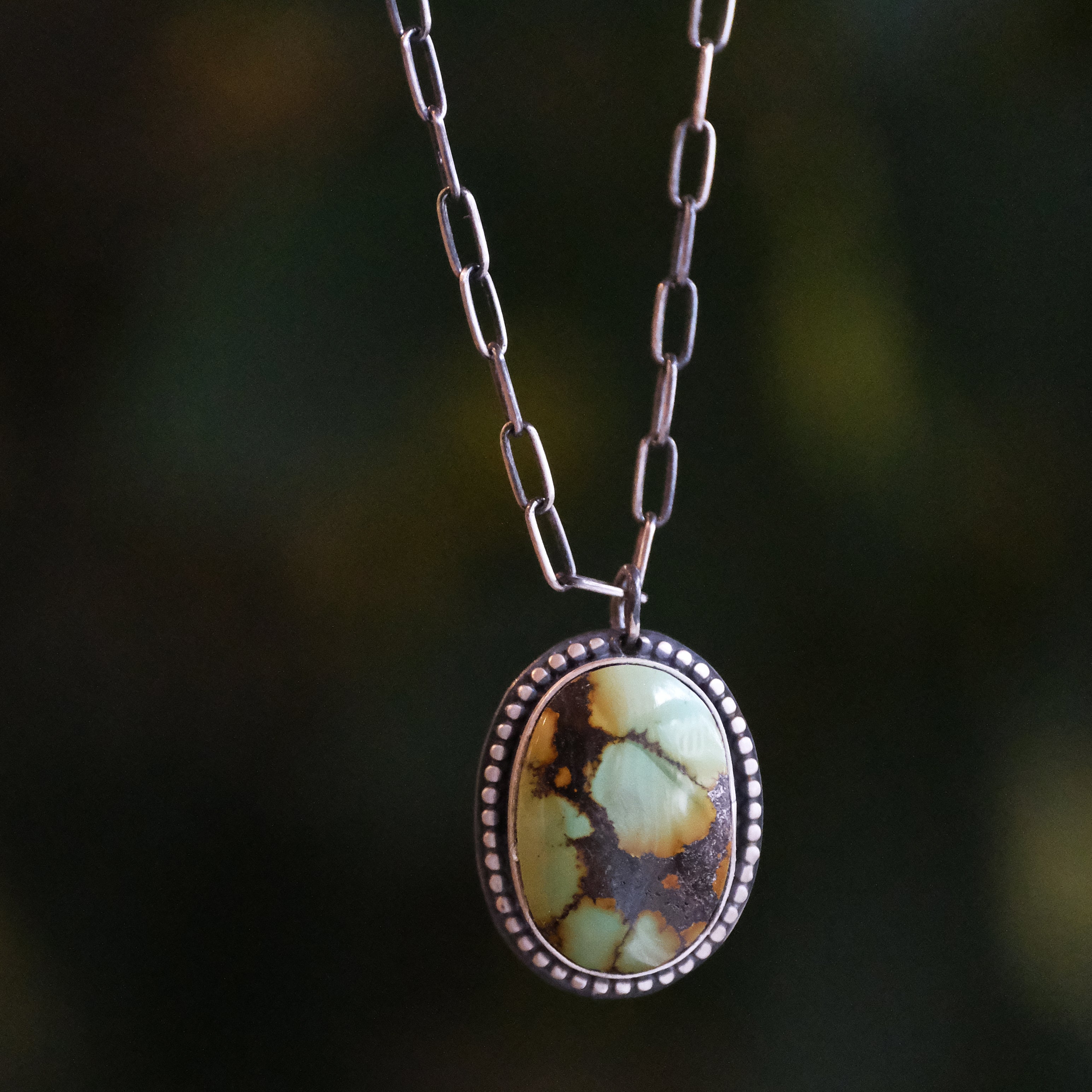 Hubei Turquoise Ammi Necklace - One of a Kind