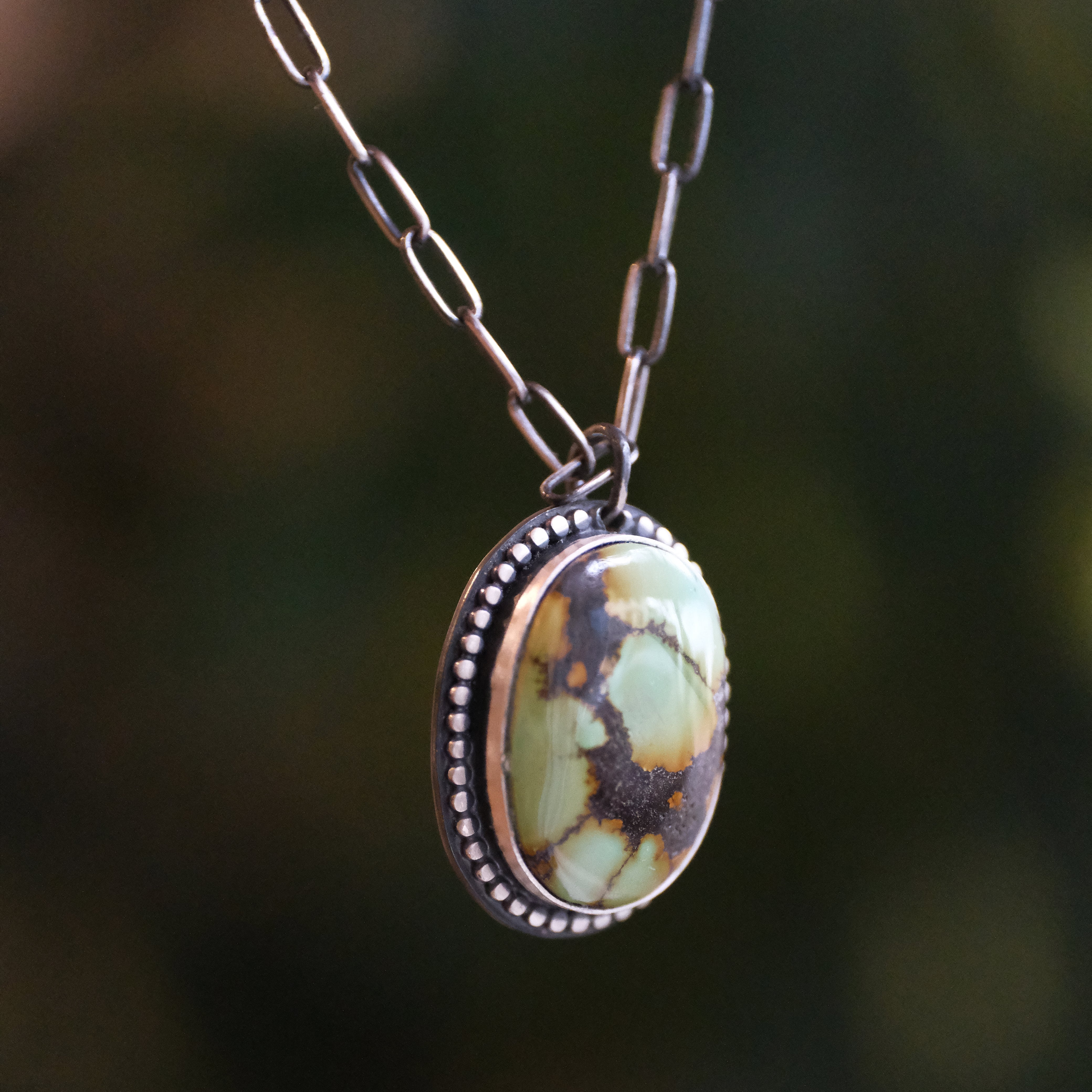 Hubei Turquoise Ammi Necklace - One of a Kind