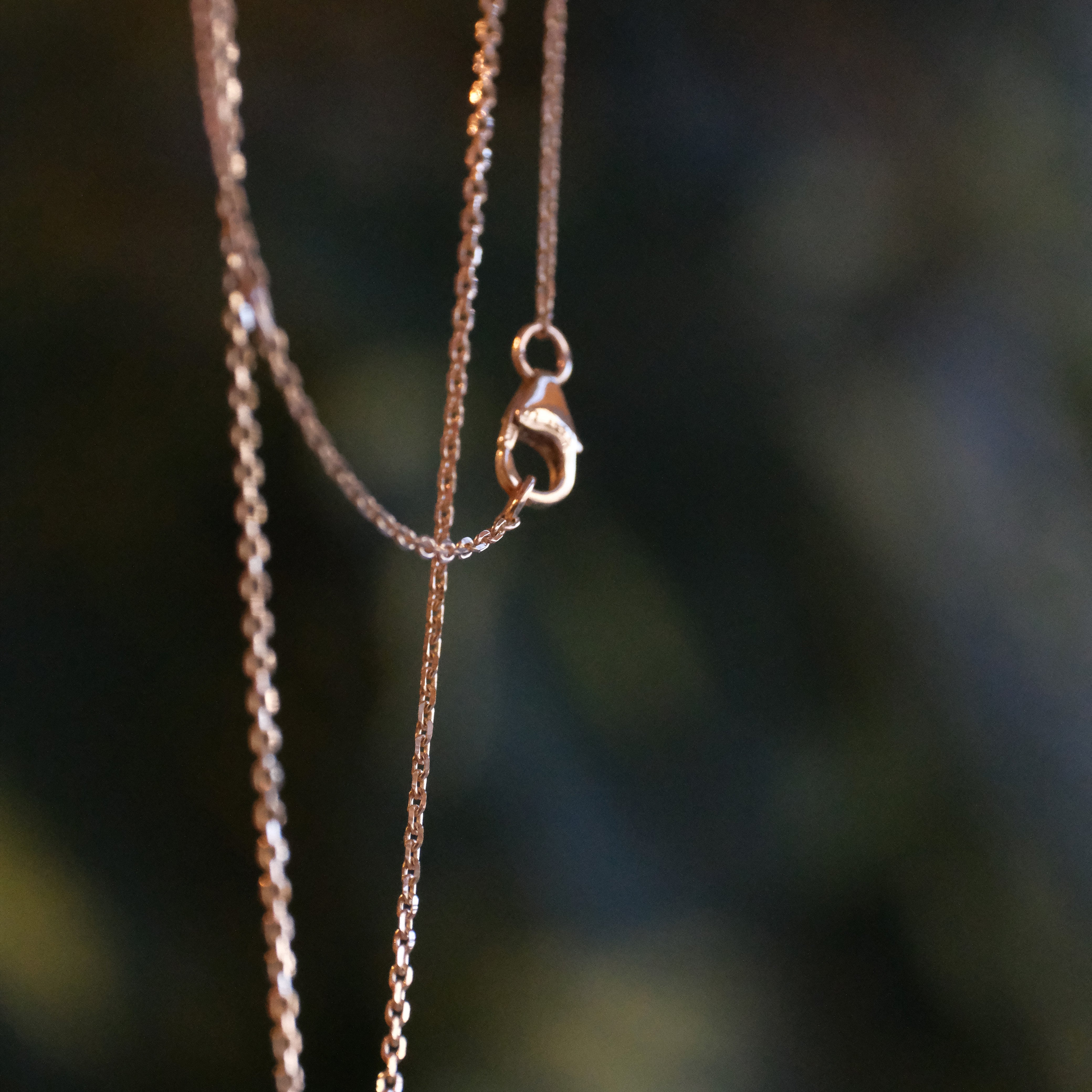 14k + Lab Diamond Bartlett Necklace