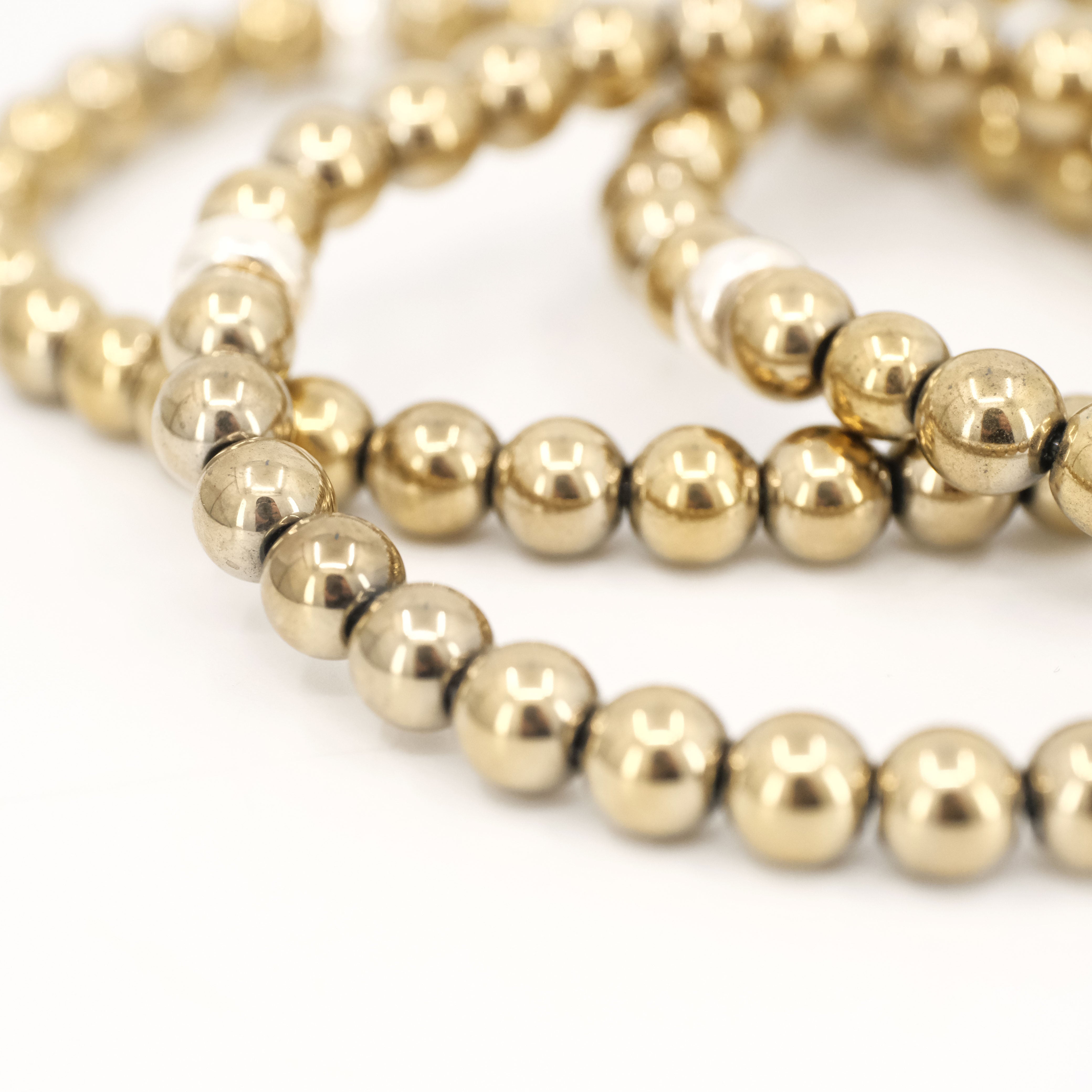 Pyrite Gemstone Bracelet