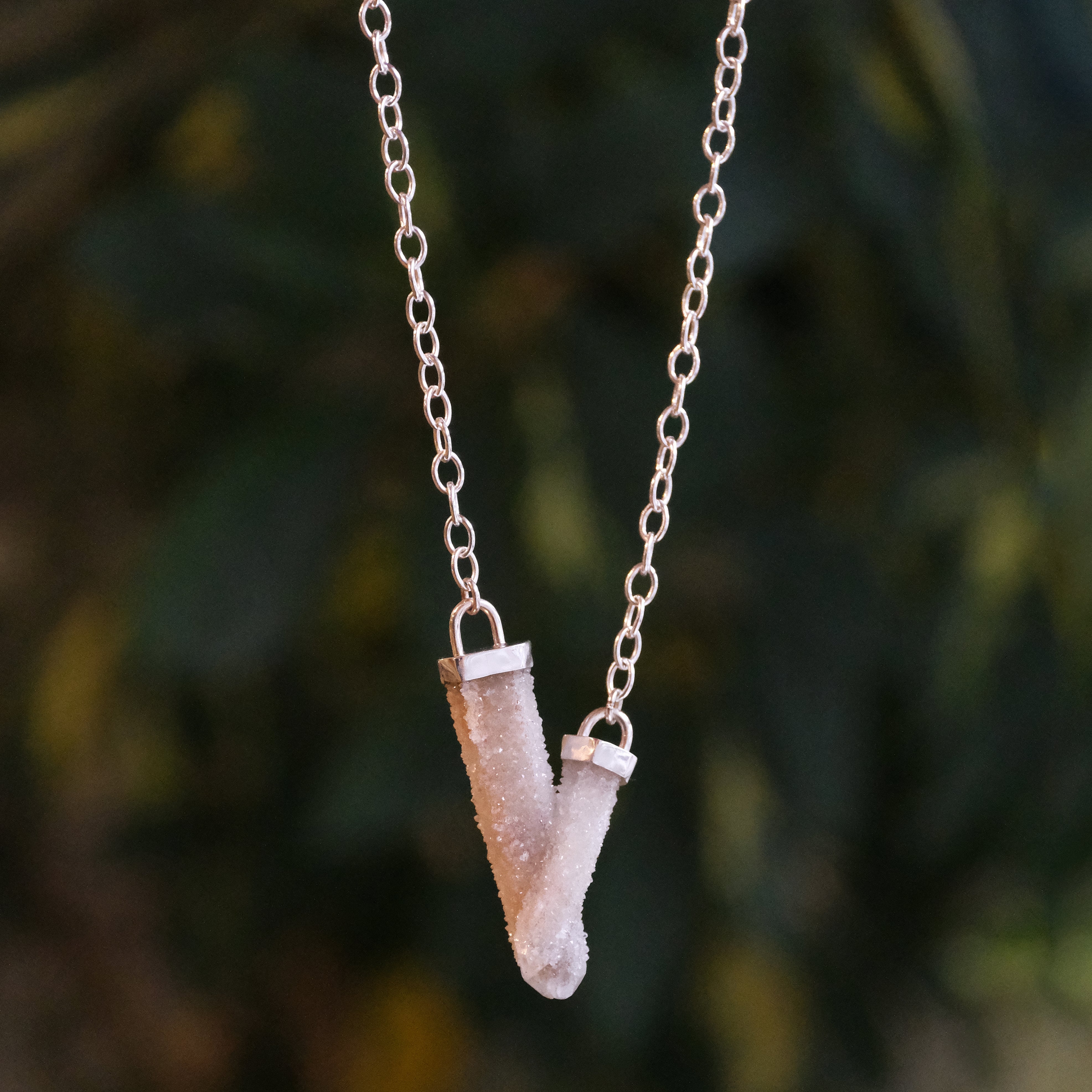 Spirit Amethyst Starcrossed Necklace - One of a Kind