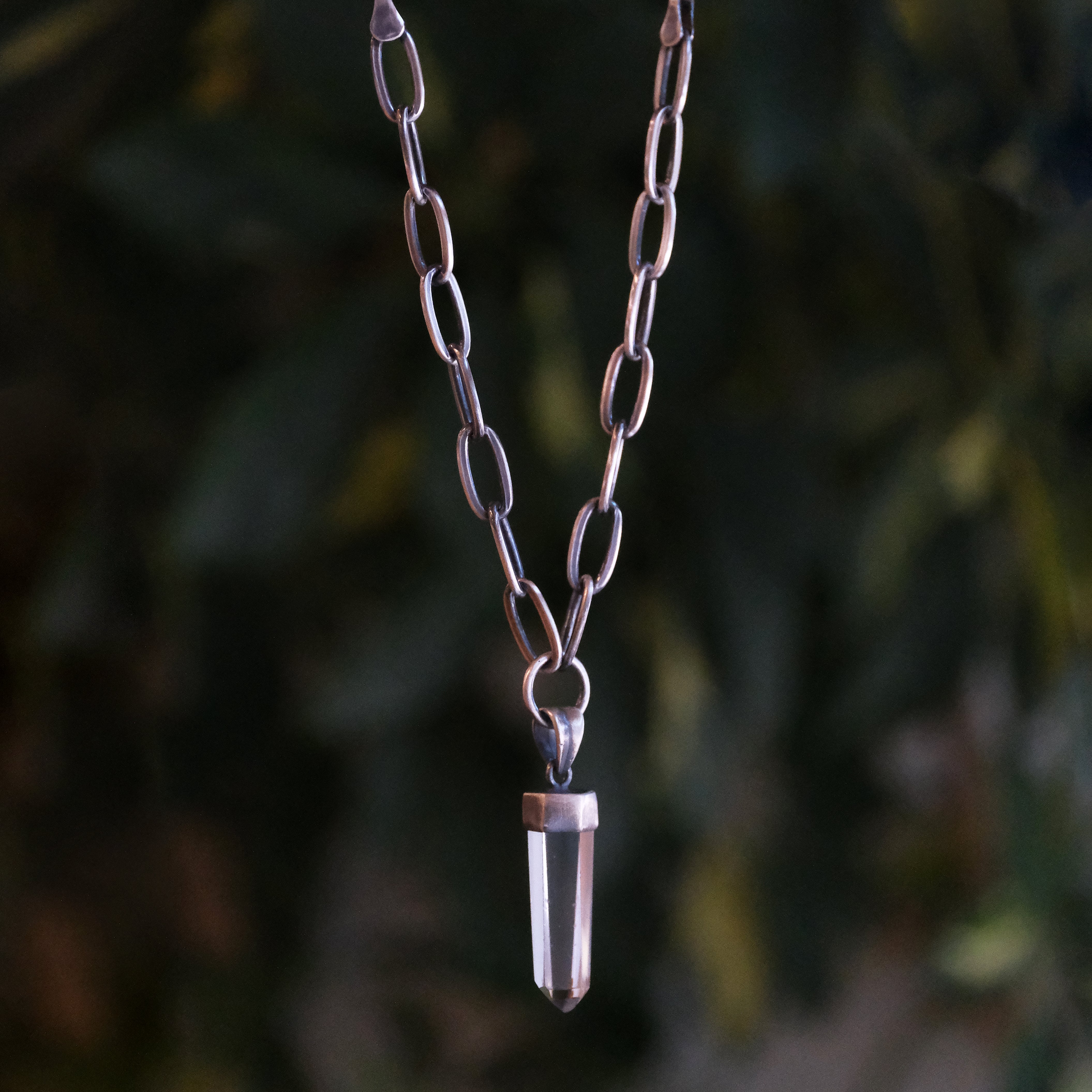 Sterling + Crystal Mystic Necklace - One of a Kind