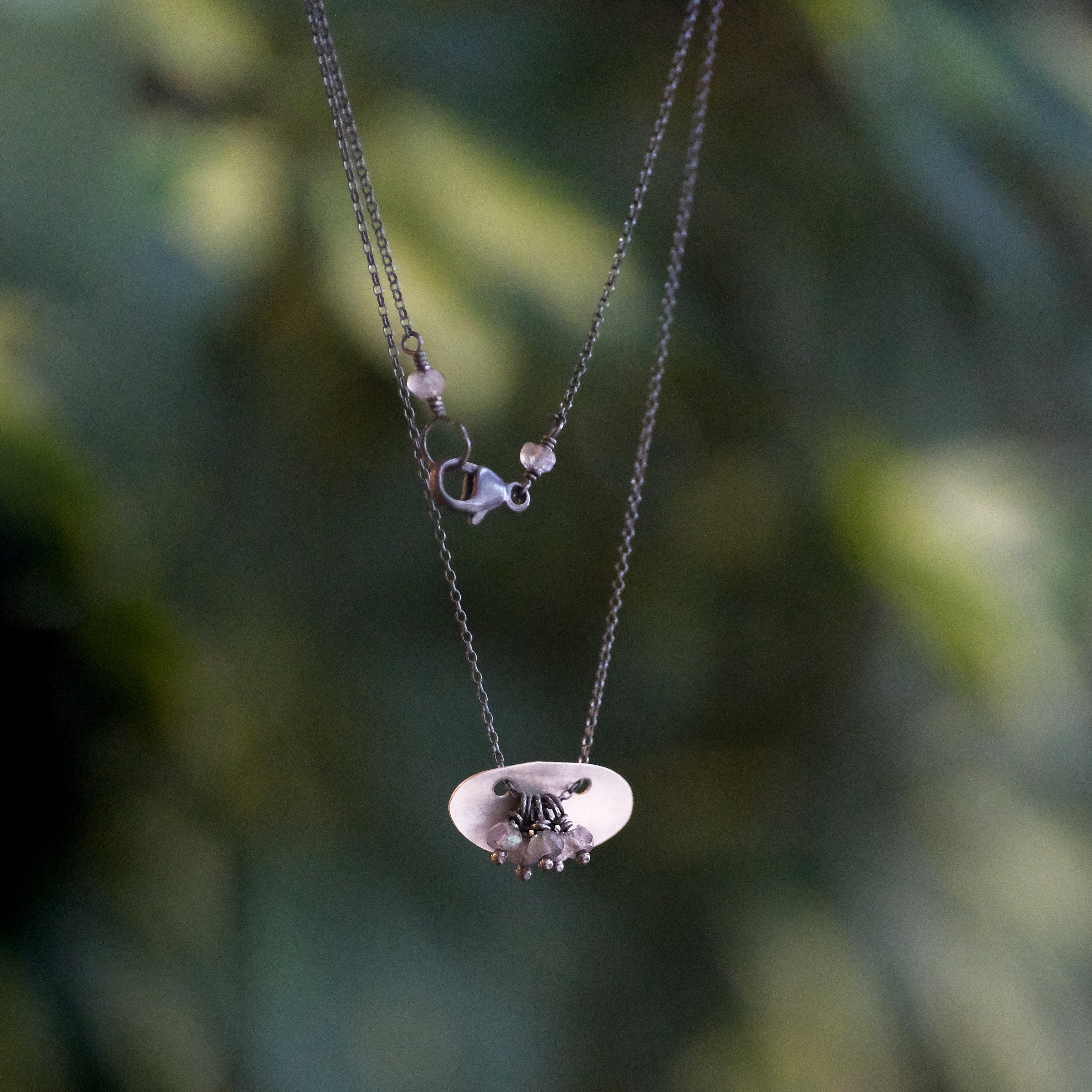 Maya Labradorite + Sterling Necklace - One of a Kind