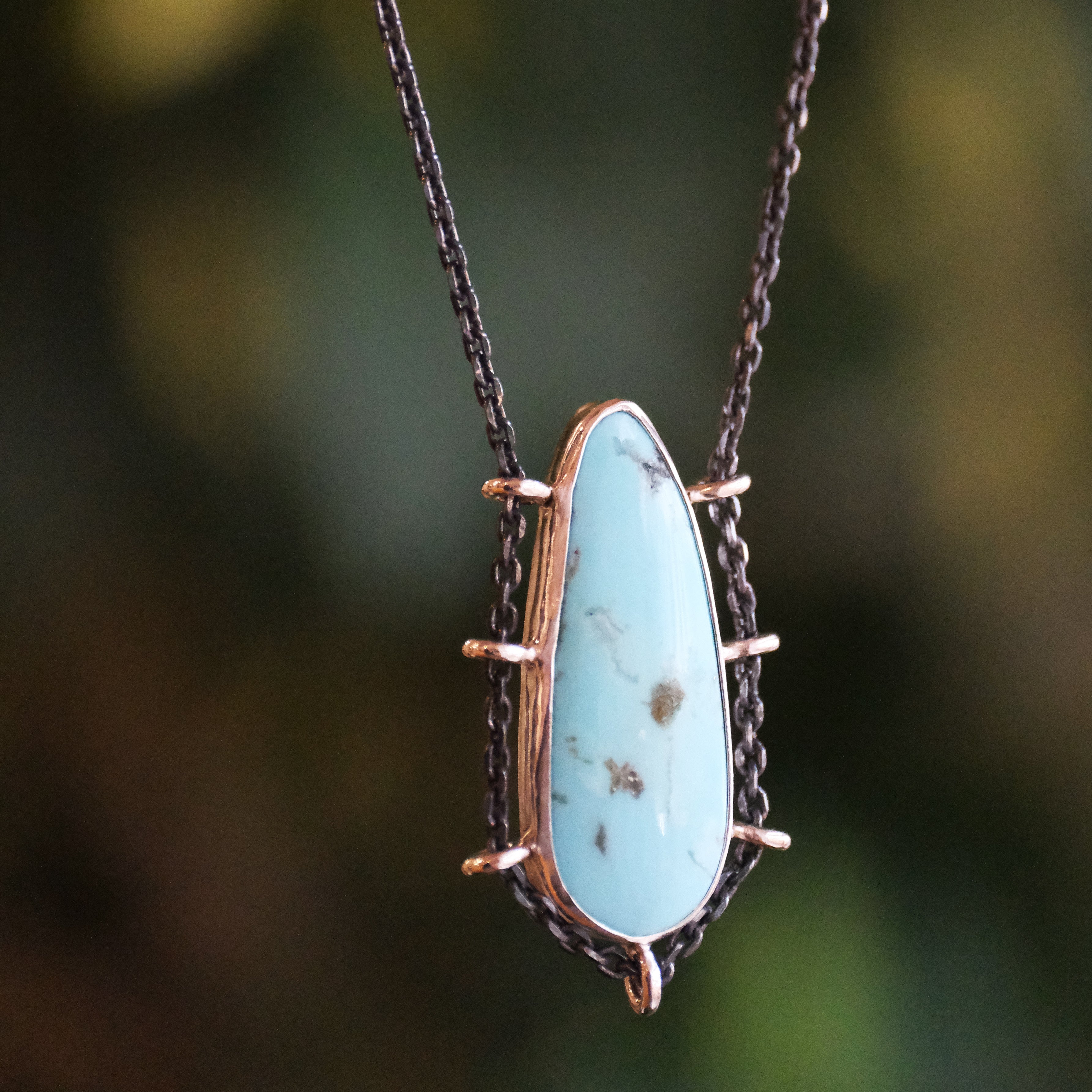 Turquoise Path Necklace - One of a Kind