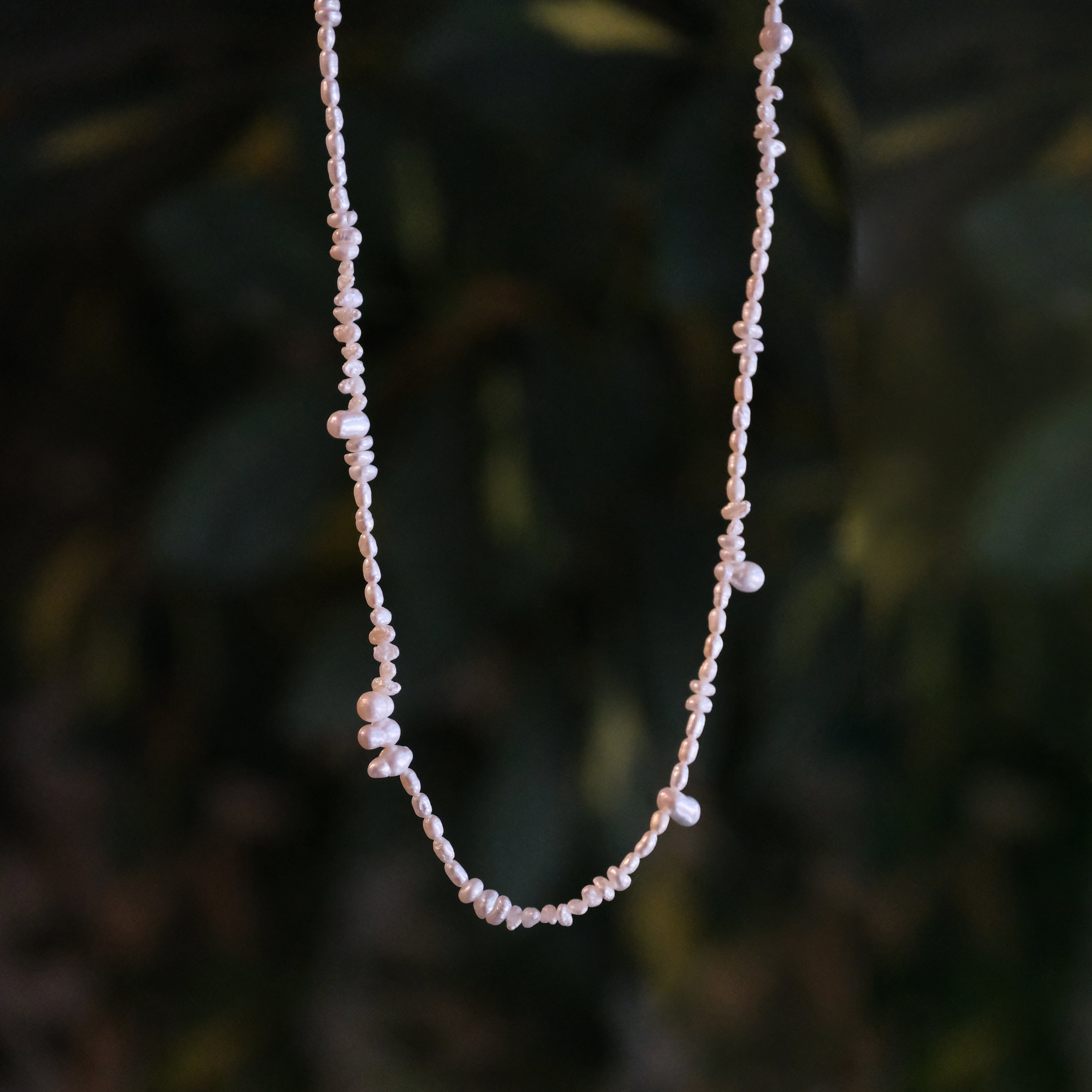 Freshwater Pearl Siren Necklace - One of a Kind