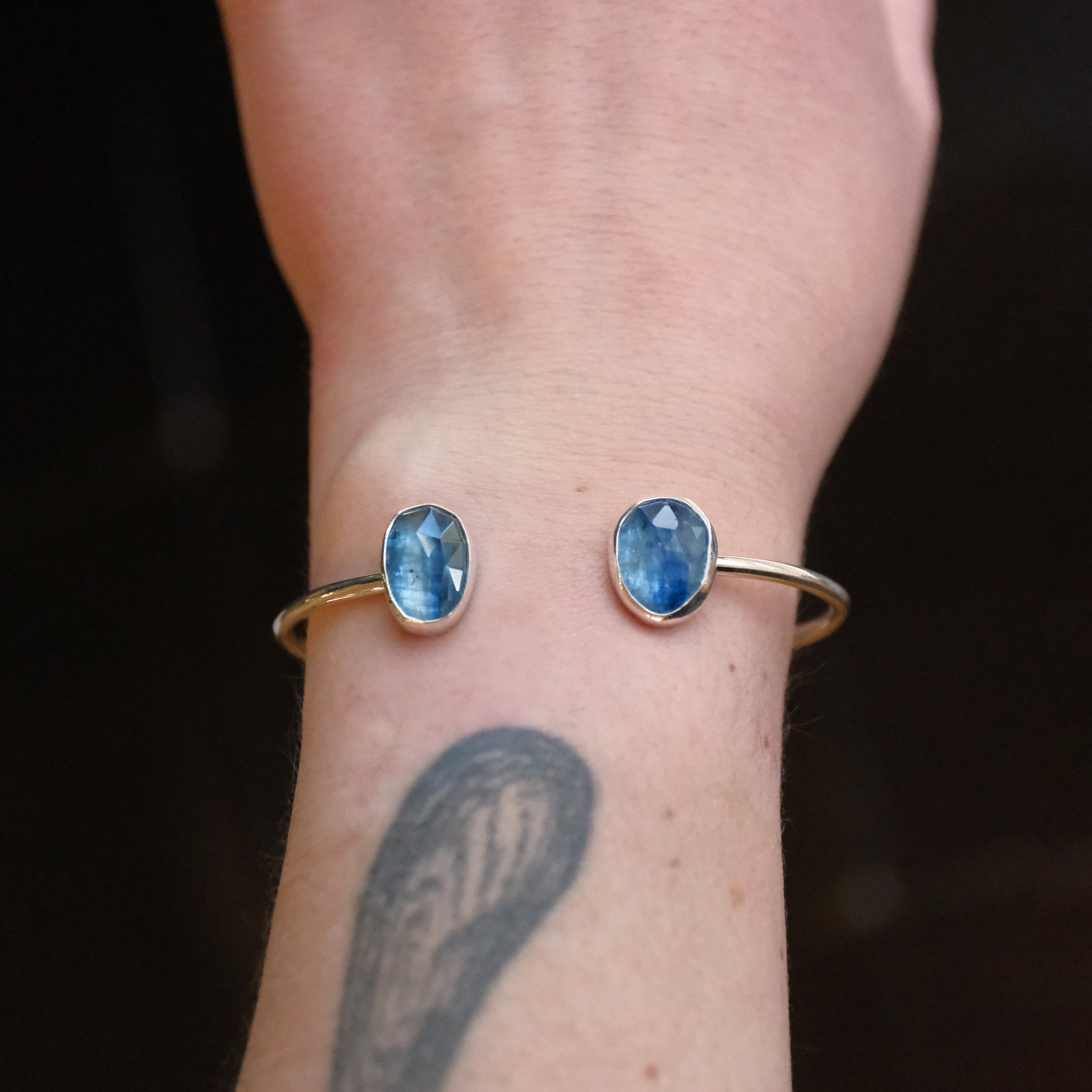 Kyanite Duo Cuff - One of a Kind