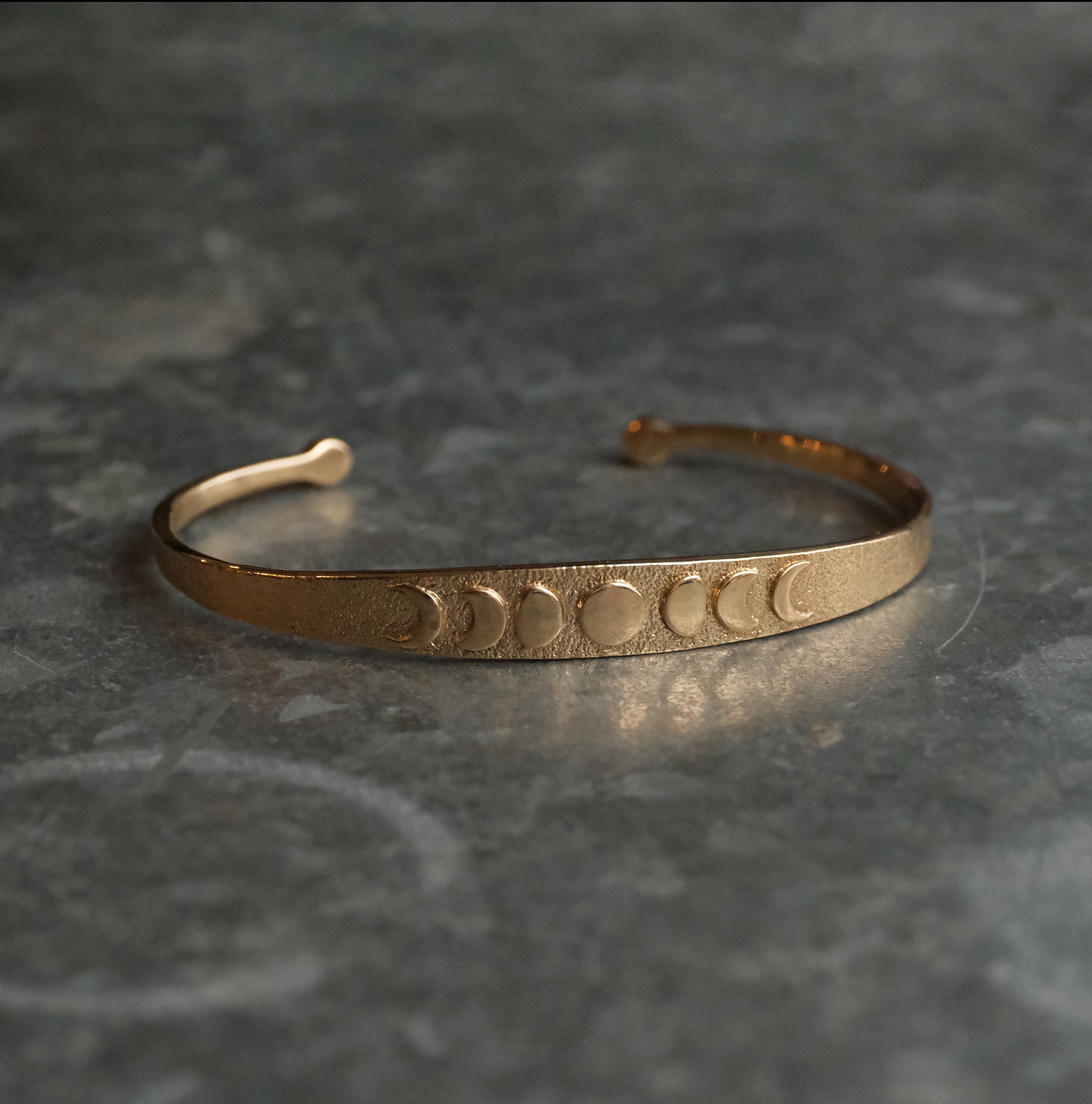 Bronze Moon Phase Cuff