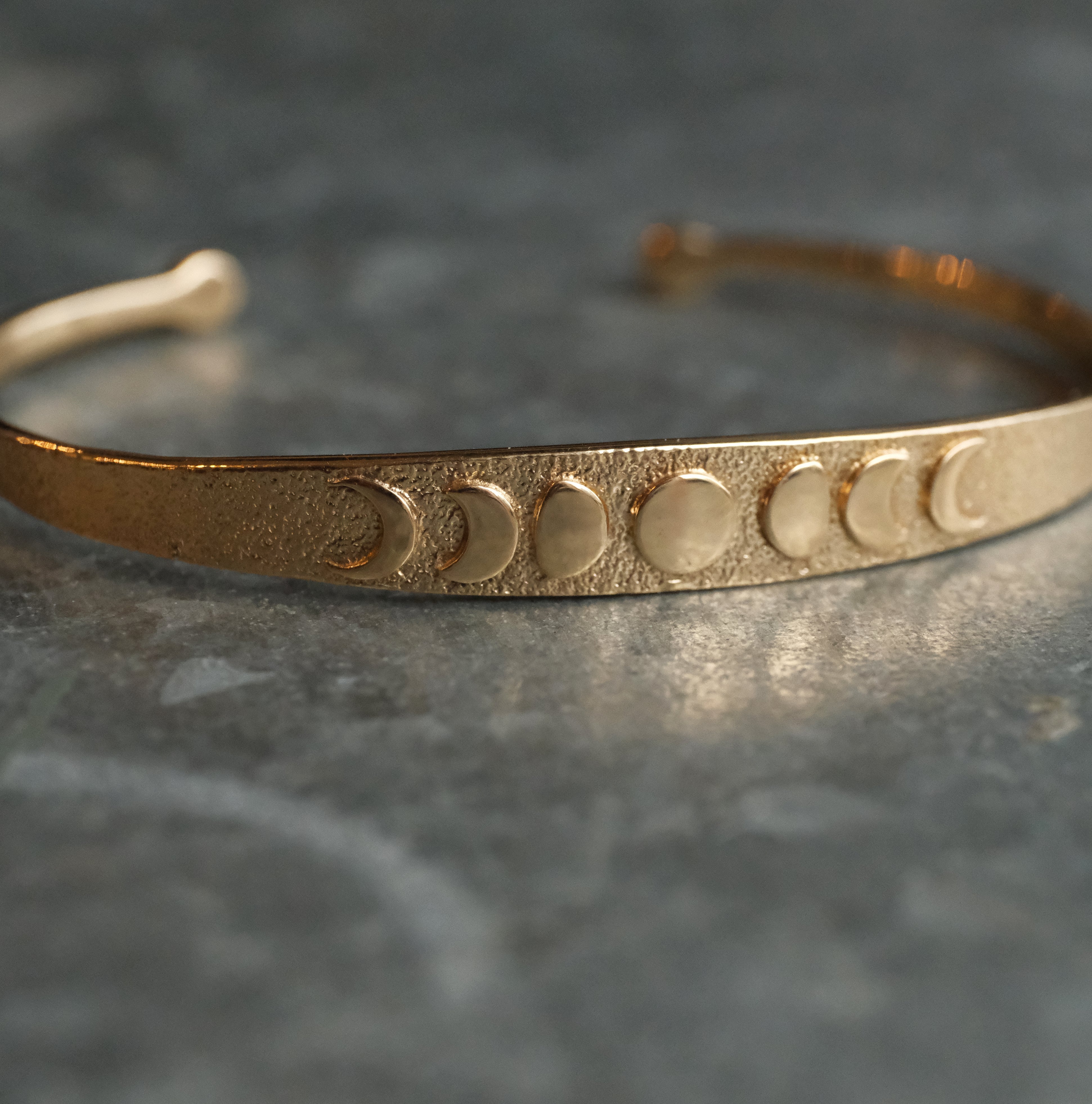 Bronze Moon Phase Cuff