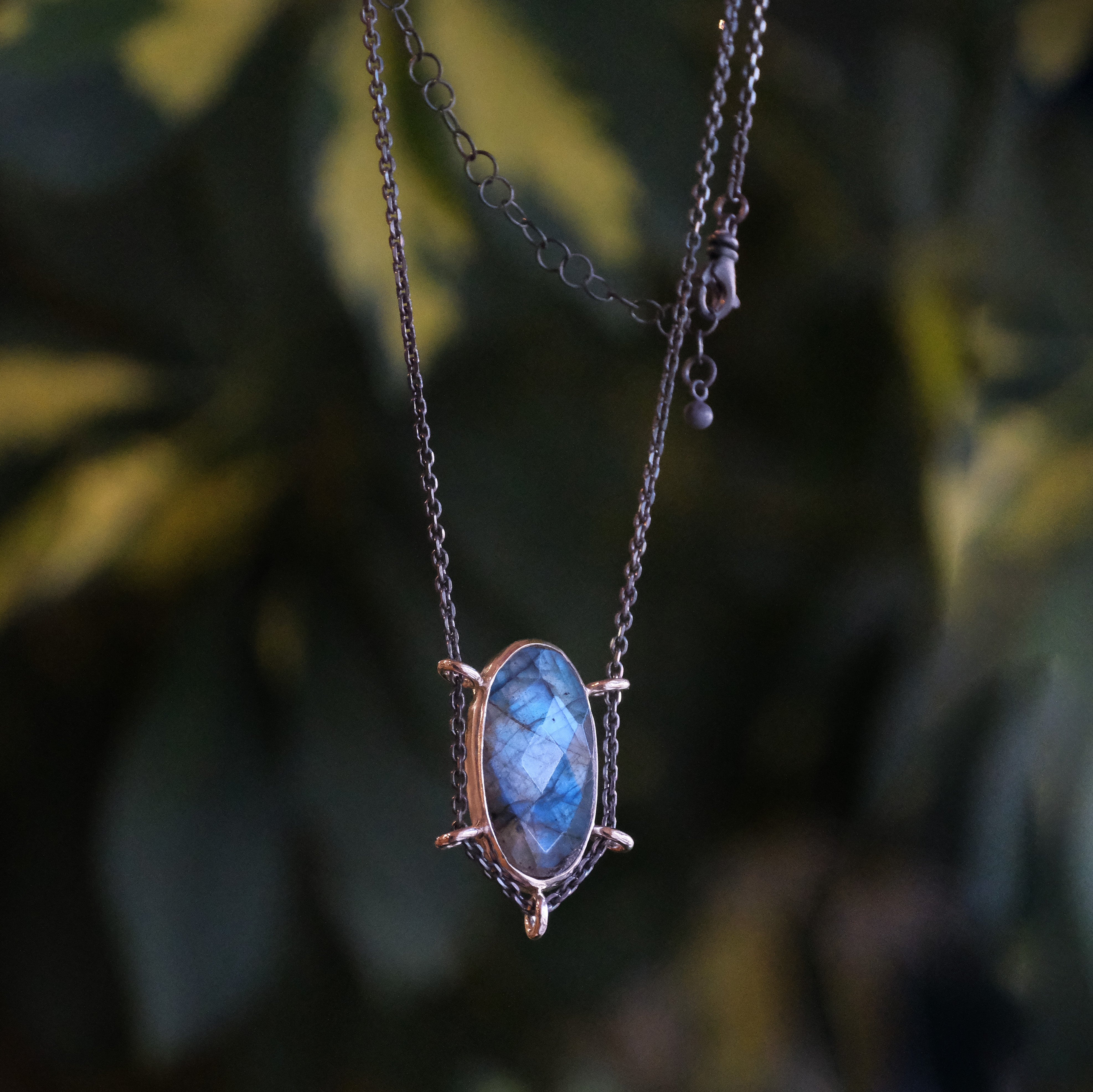 Labradorite Path Necklace - One of a Kind