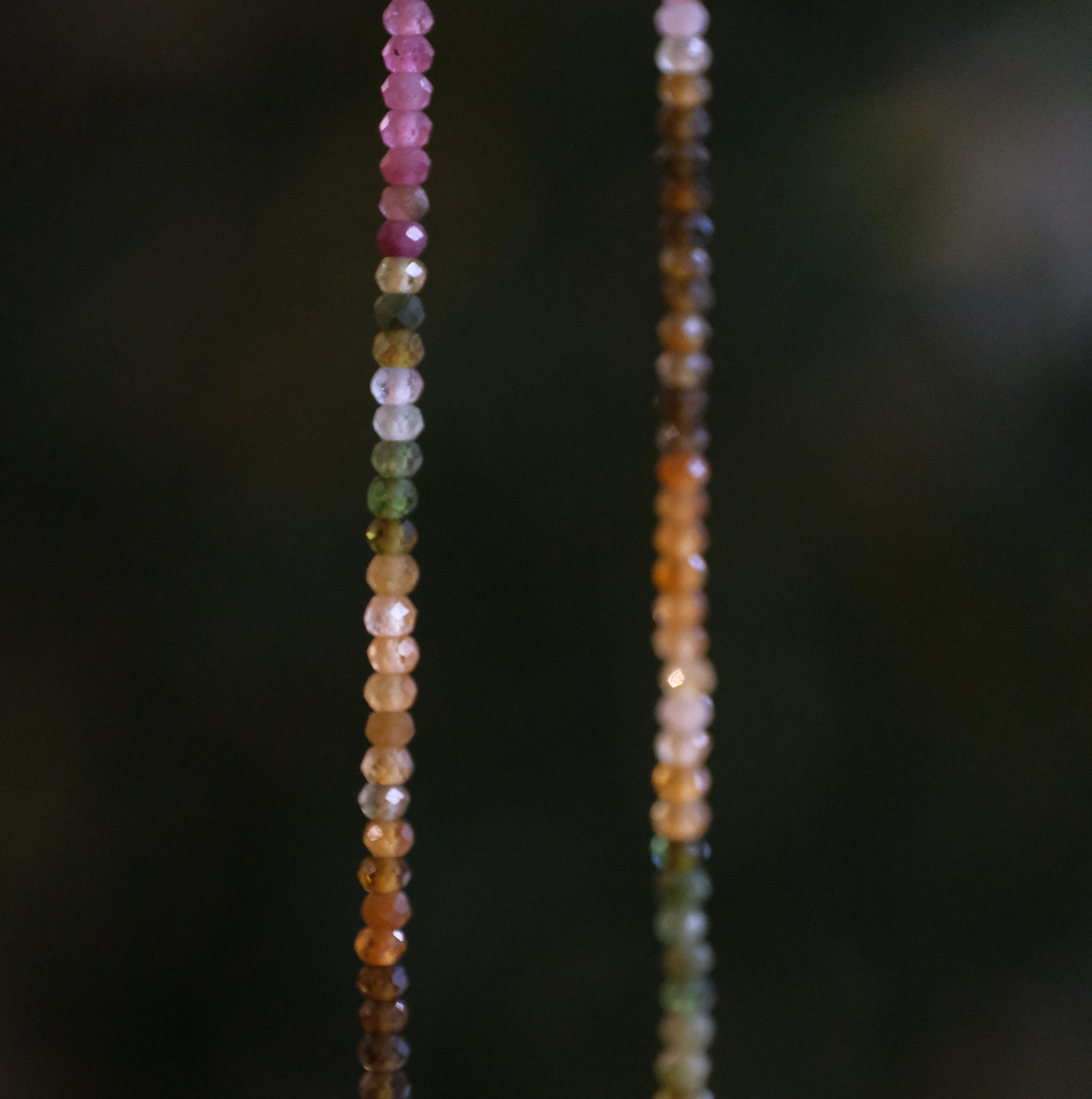 Tourmaline + Freshwater Pearl Blurb Necklace
