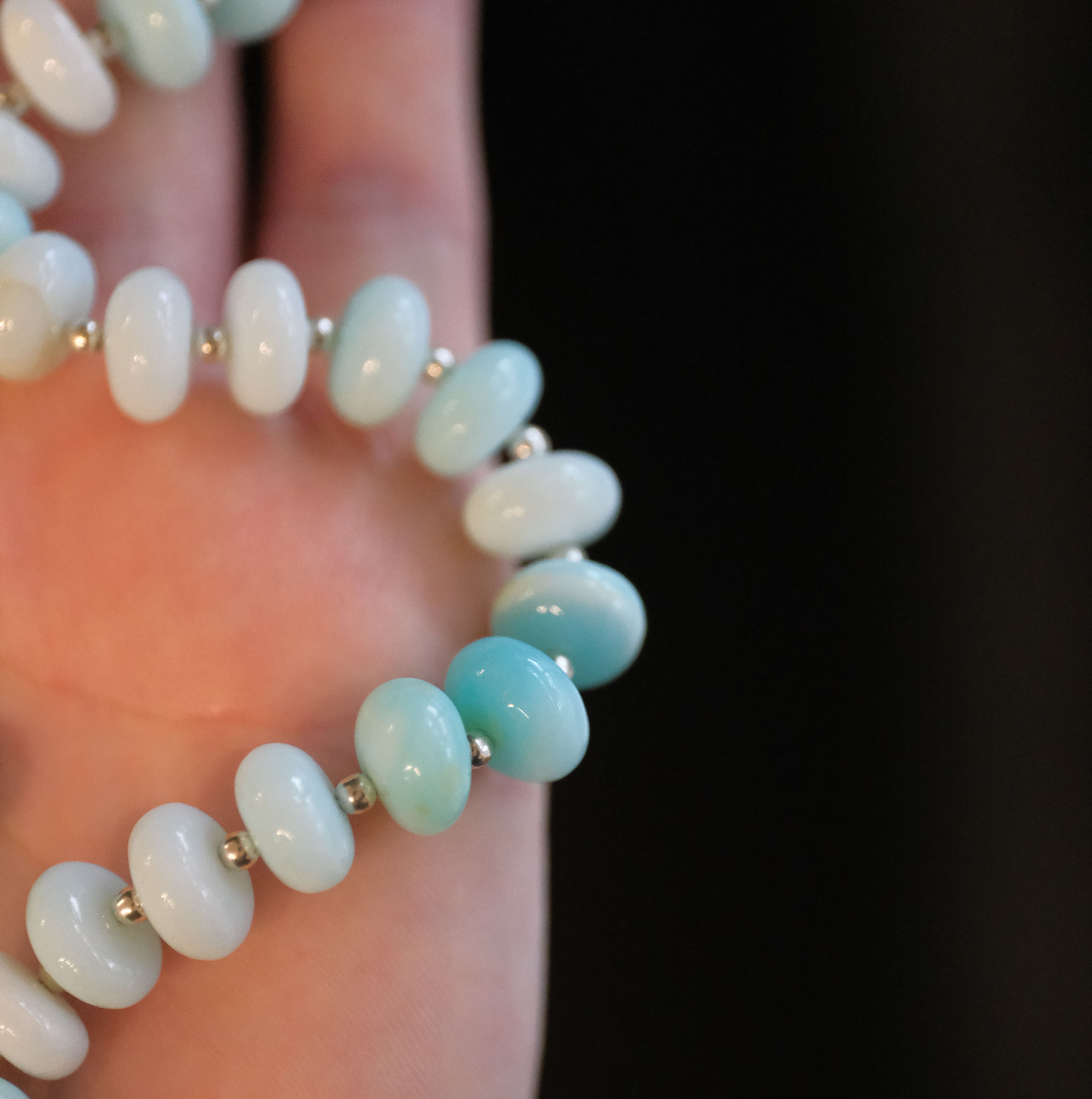 Peruvian Opal Candy Necklace - One of a Kind