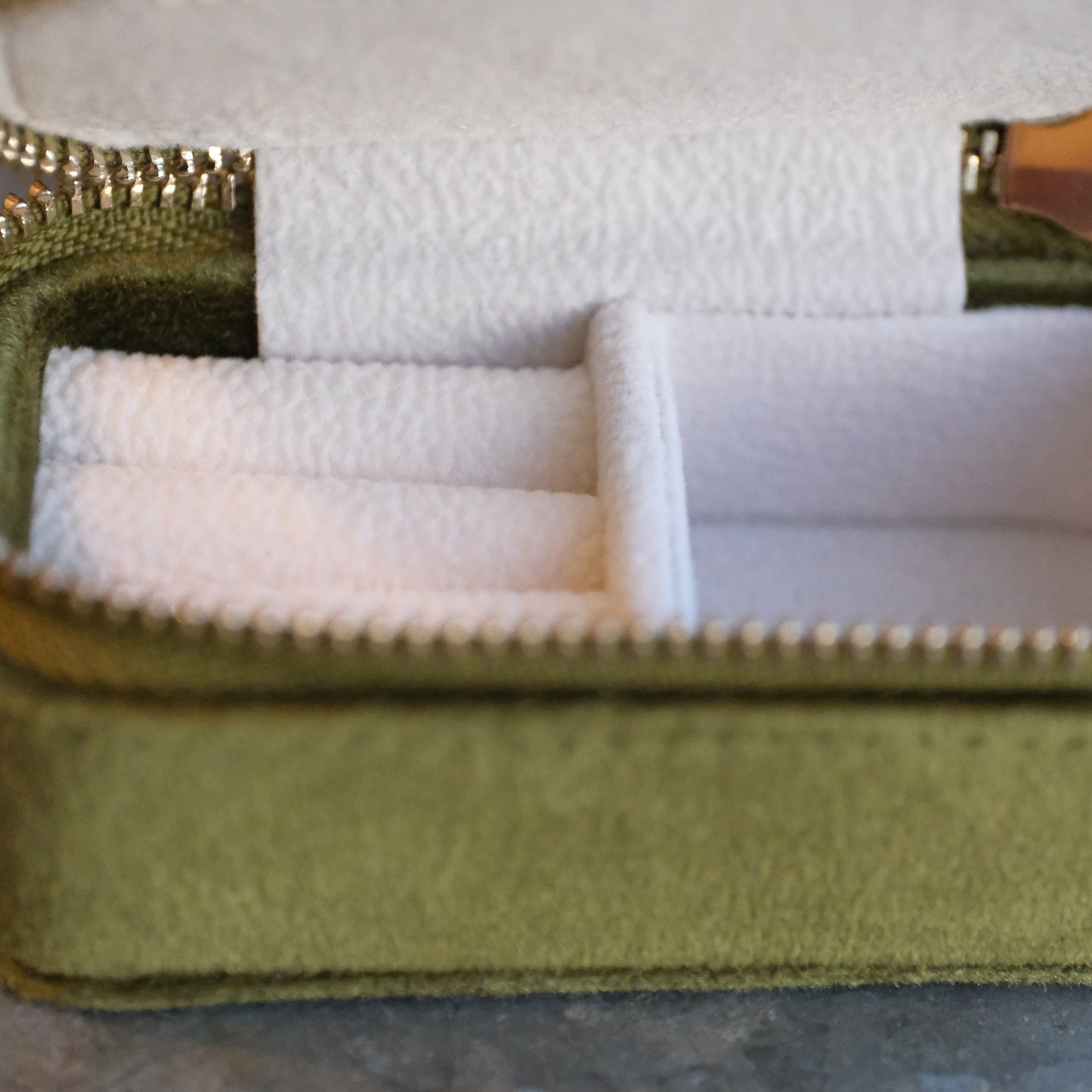 Velvet Travel Jewelry Case